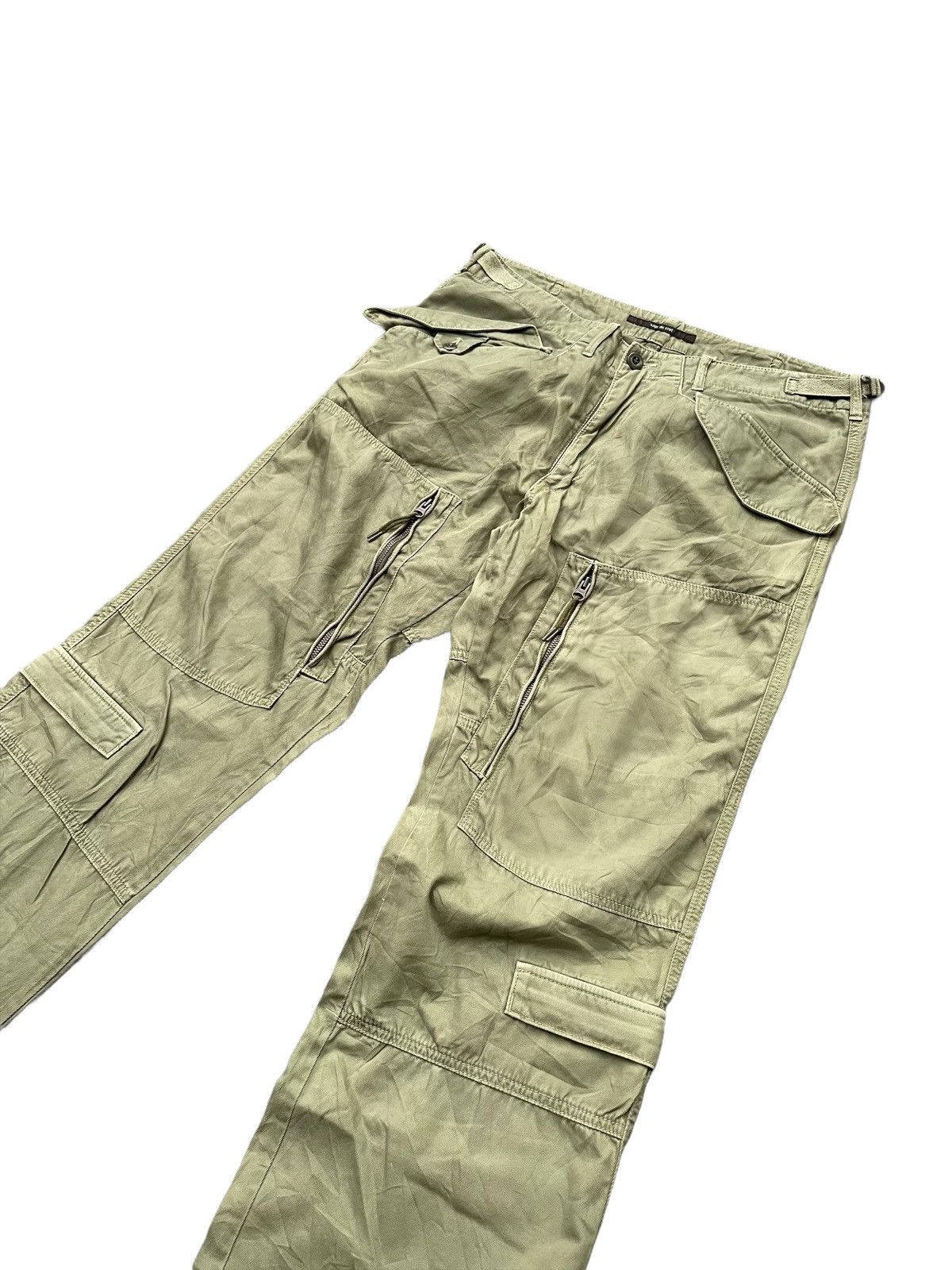 Japanese Brand Sage De Cret Japan 8 pocket Military Inspired Trouser Size US 35 - 3 Thumbnail