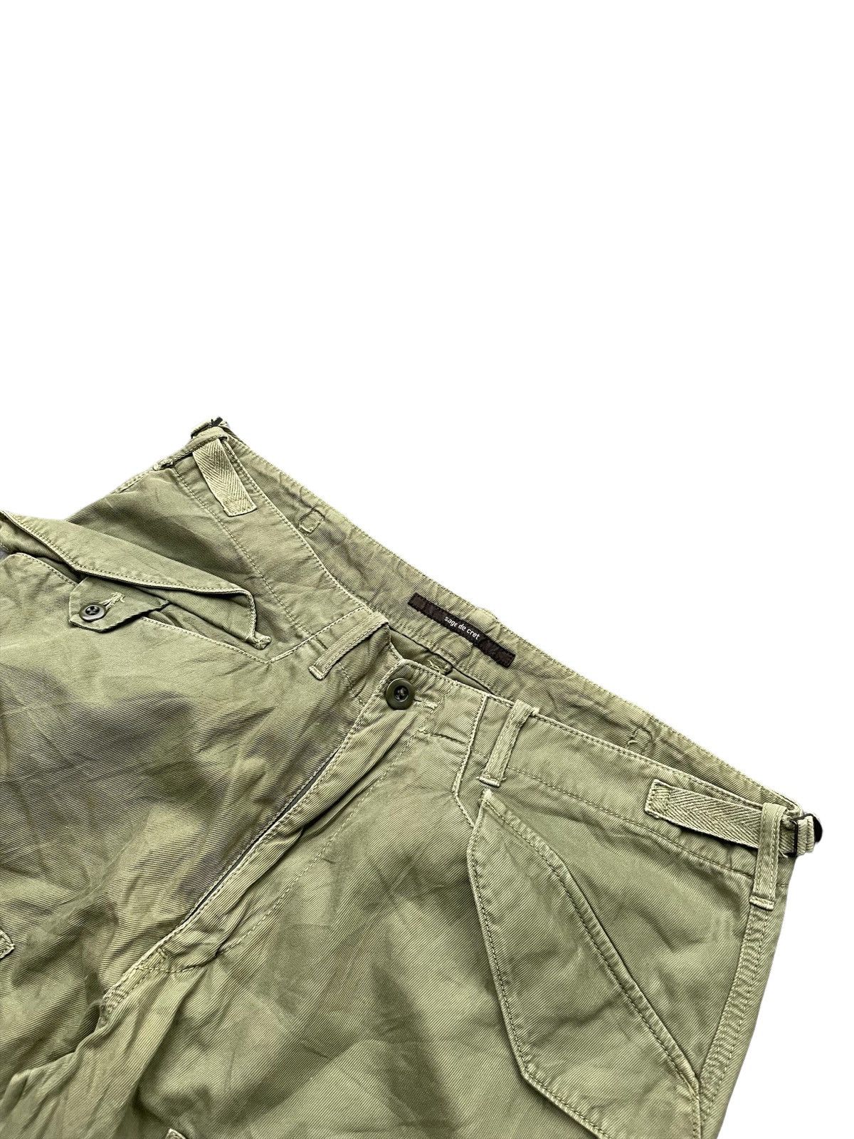 Japanese Brand Sage De Cret Japan 8 pocket Military Inspired Trouser Size US 35 - 6 Thumbnail