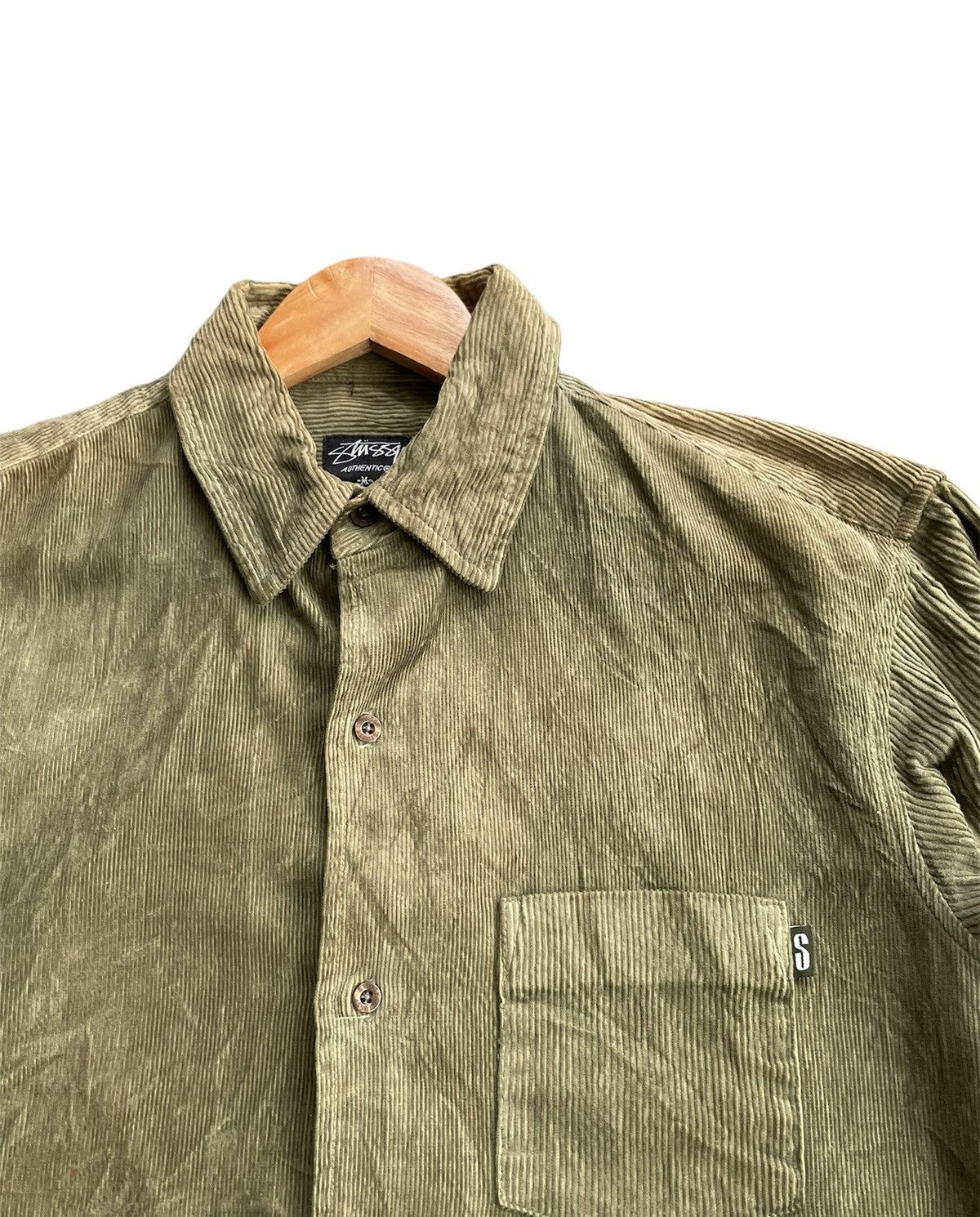 If Six Was Nine Stussy Coduroy Shirt Size US L / EU 52-54 / 3 - 5 Thumbnail