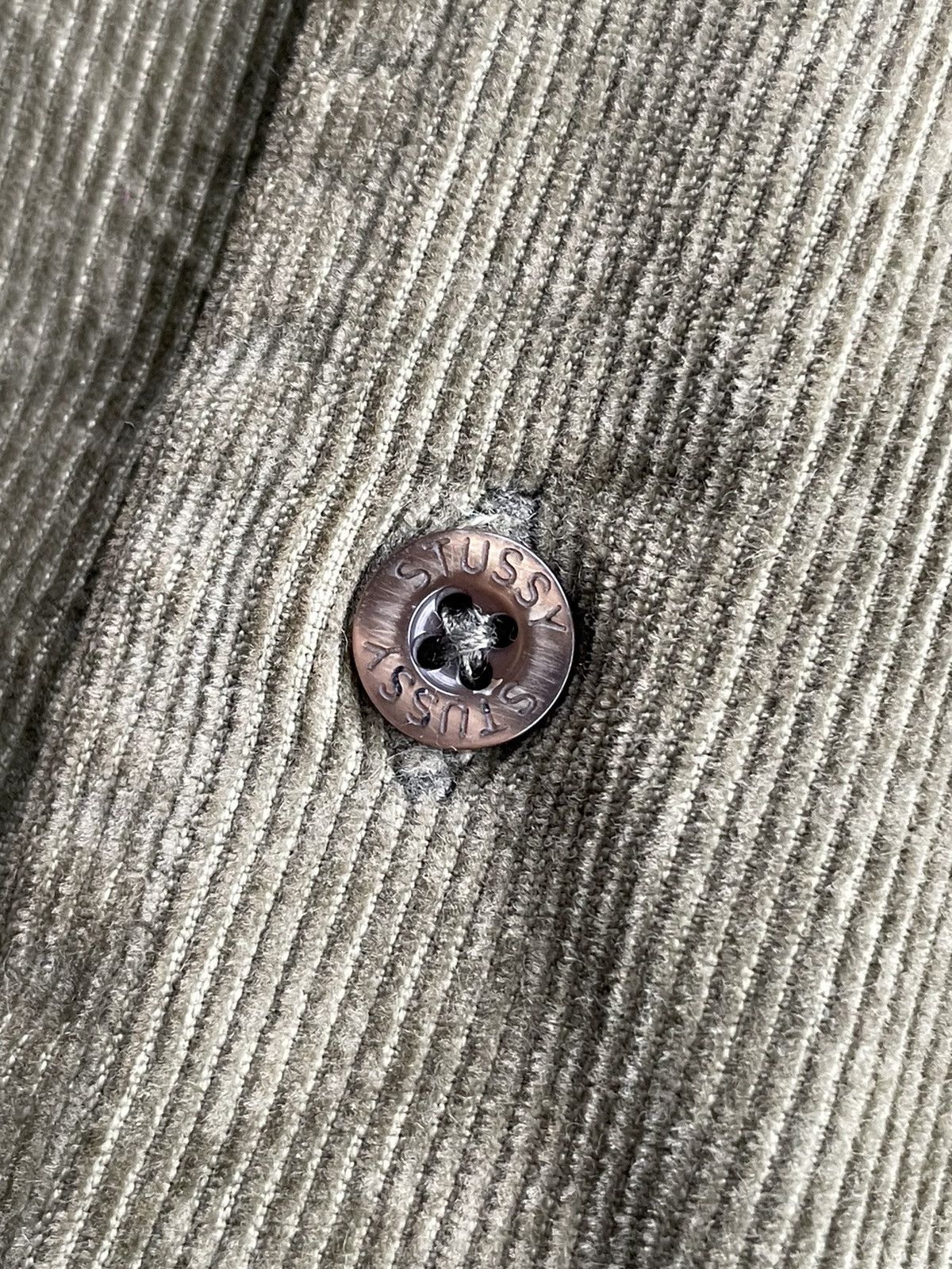 If Six Was Nine Stussy Coduroy Shirt Size US L / EU 52-54 / 3 - 13 Thumbnail