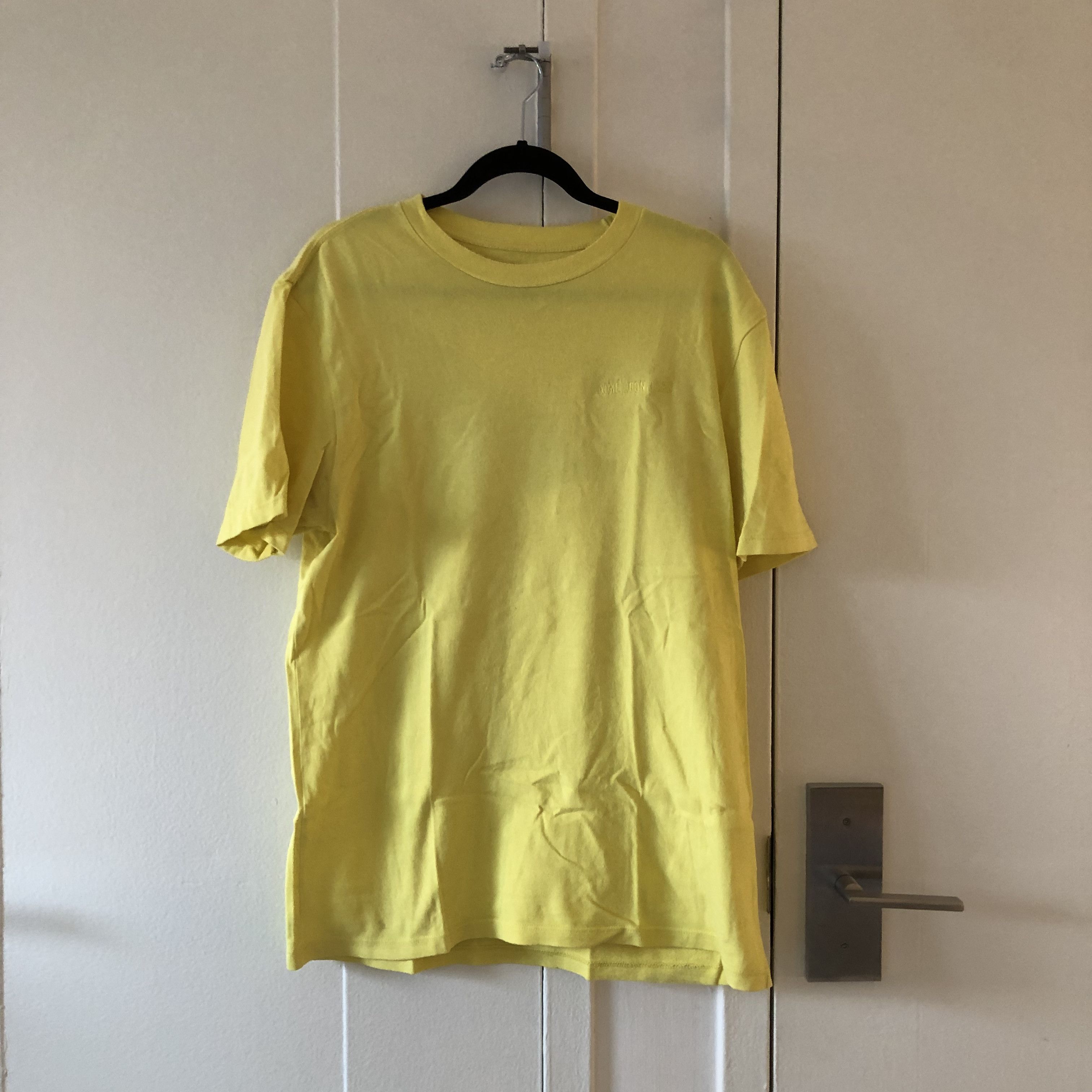 image of Aime Leon Dore Uniform Tee in Yellow, Men's (Size Medium)