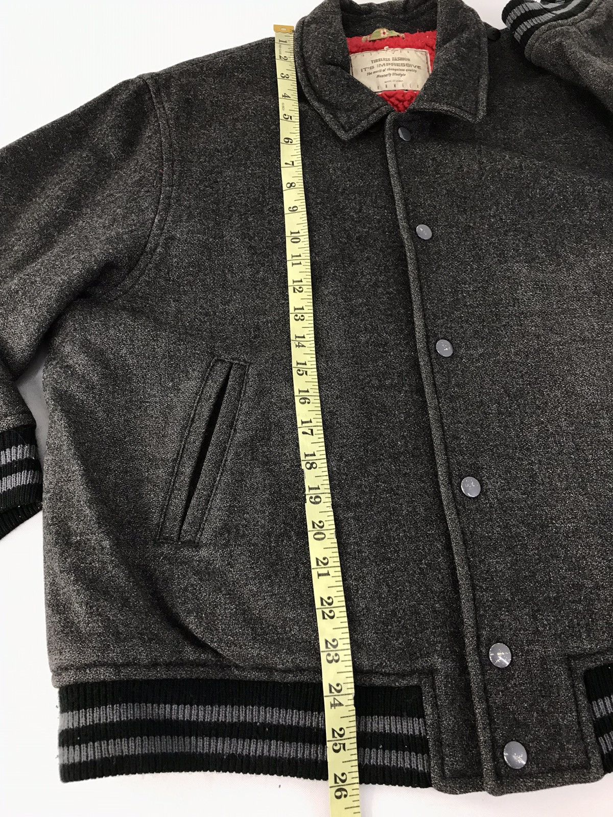 Japanese Brand Vtg John Weery Simple Varsity Jacket Woll Quilted Inner Size US XL / EU 56 / 4 - 10 Thumbnail