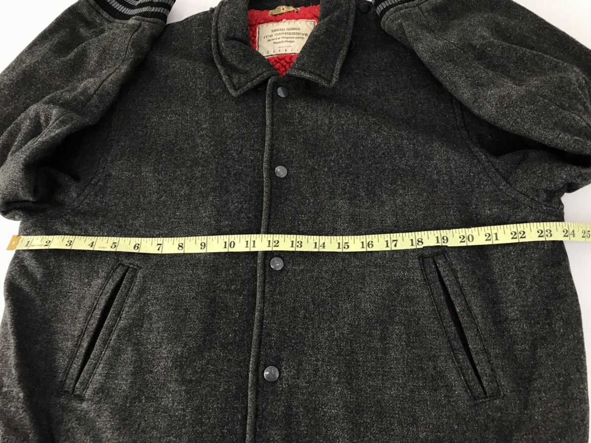 Japanese Brand Vtg John Weery Simple Varsity Jacket Woll Quilted Inner Size US XL / EU 56 / 4 - 9 Thumbnail