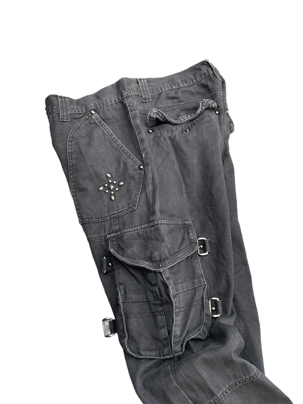 Japanese Brand Midas Mulitpocket Bondage Trouser Size US 35 - 9 Thumbnail