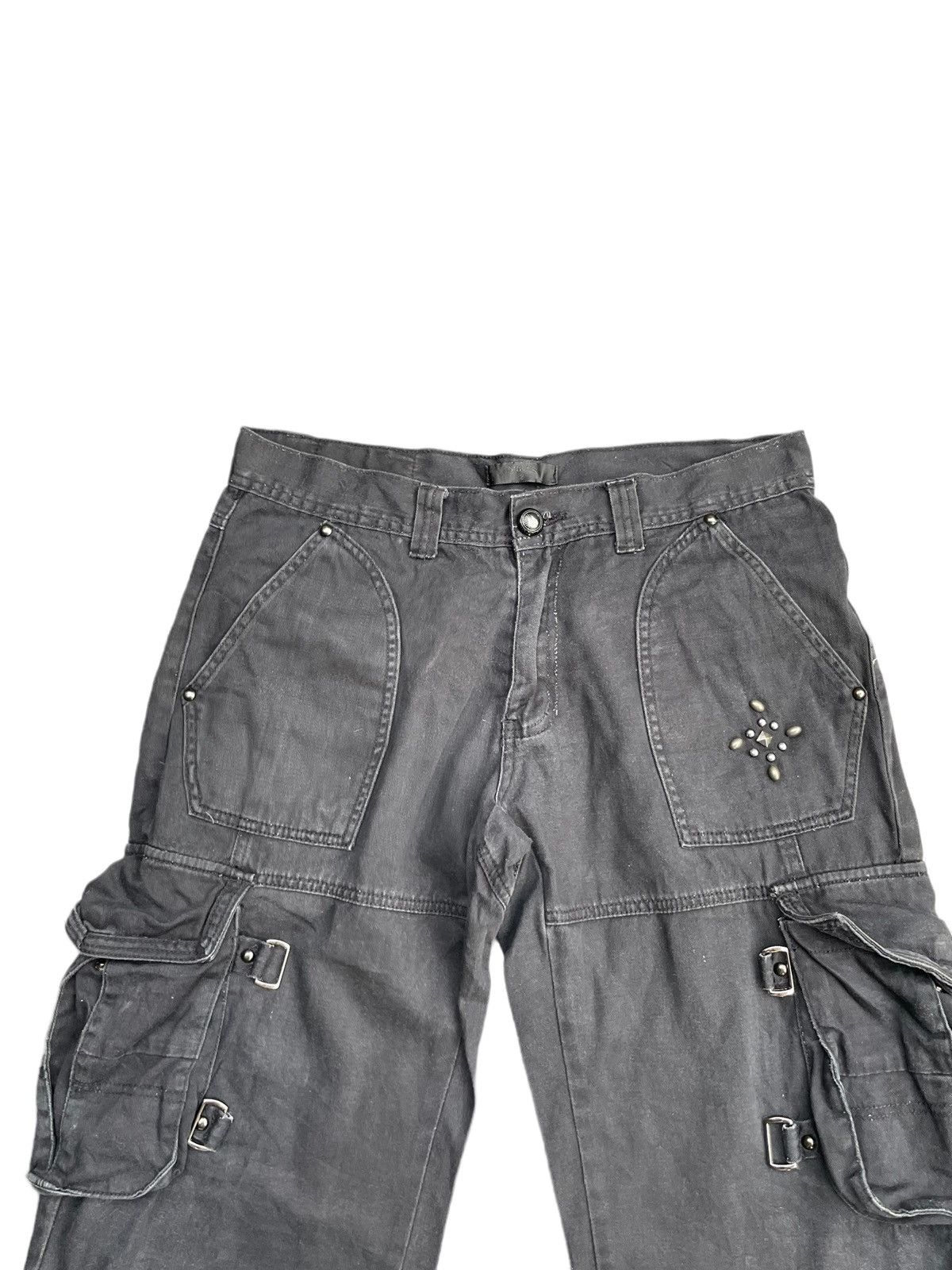 Japanese Brand Midas Mulitpocket Bondage Trouser Size US 35 - 6 Thumbnail