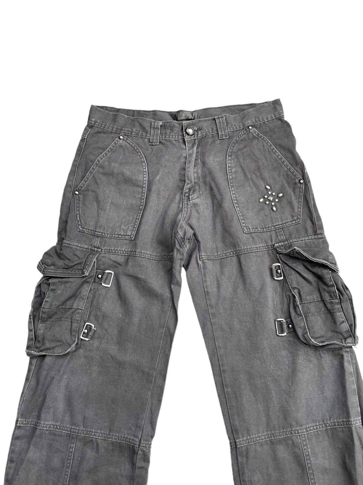 Japanese Brand Midas Mulitpocket Bondage Trouser Size US 35 - 4 Thumbnail
