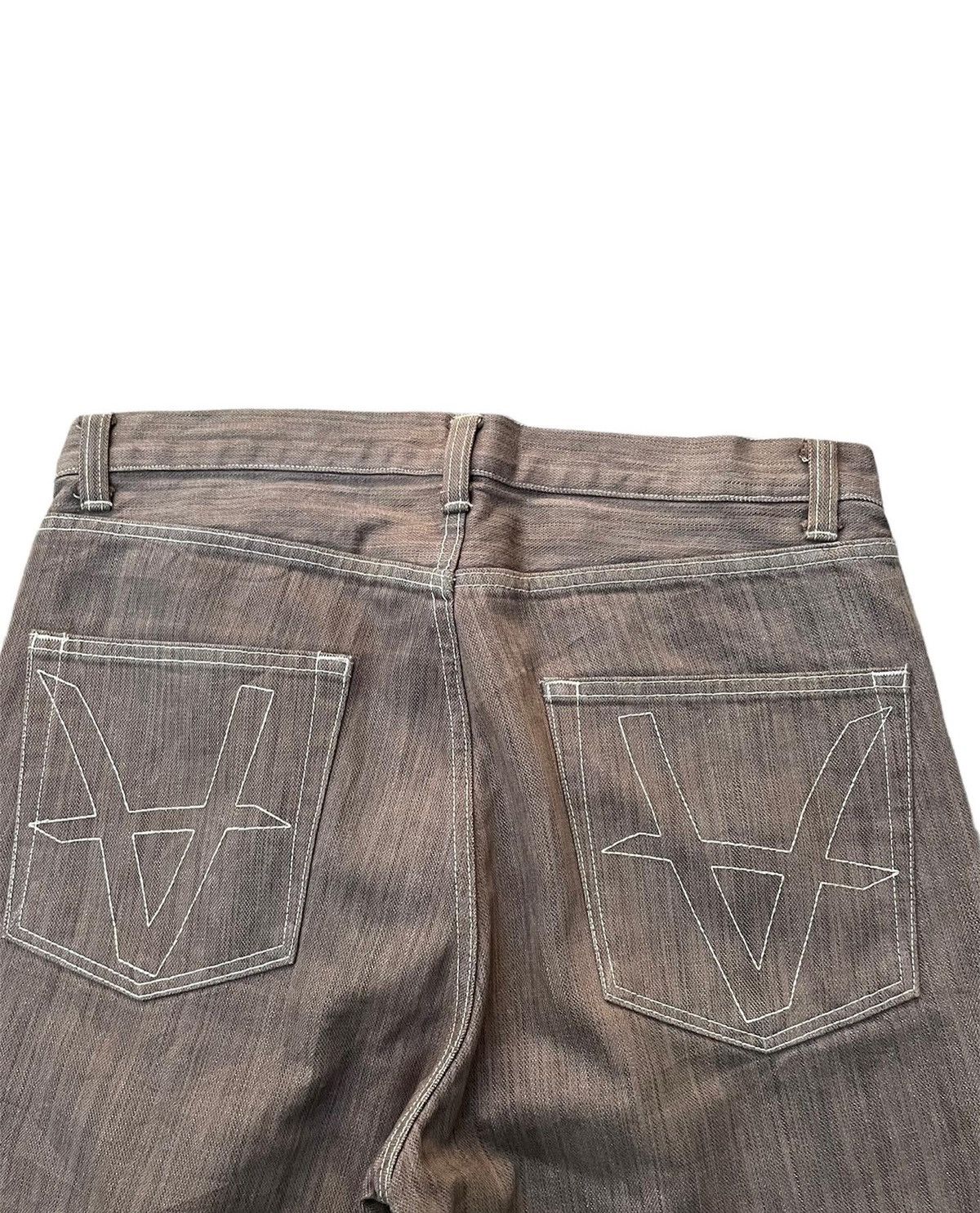 Japanese Brand Ayan KM Projects x Yoshimoto Selvedge Denim Size US 35 - 5 Thumbnail