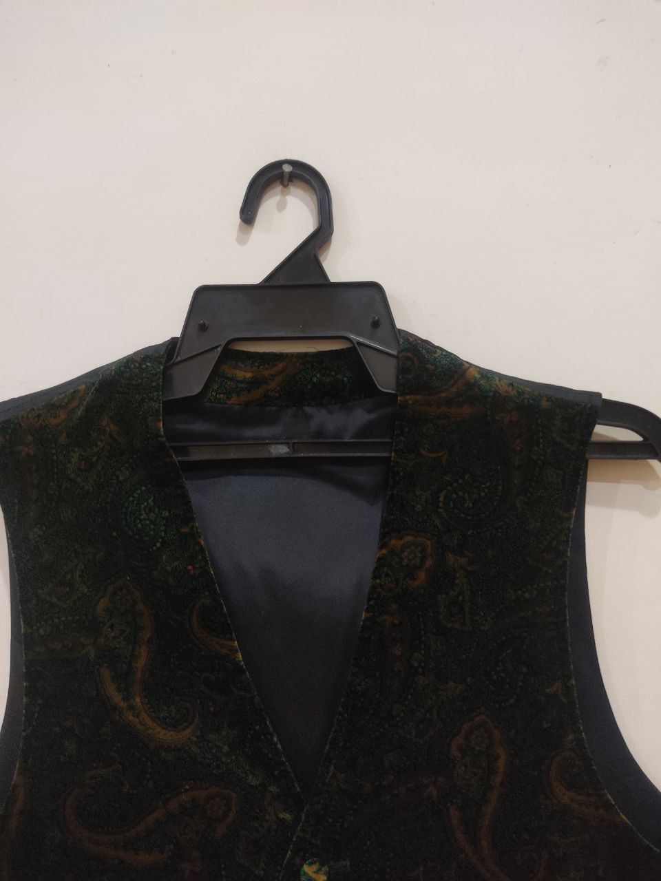 Japanese Brand Vintage Velvet Vest Size US M / EU 48-50 / 2 - 2 Thumbnail