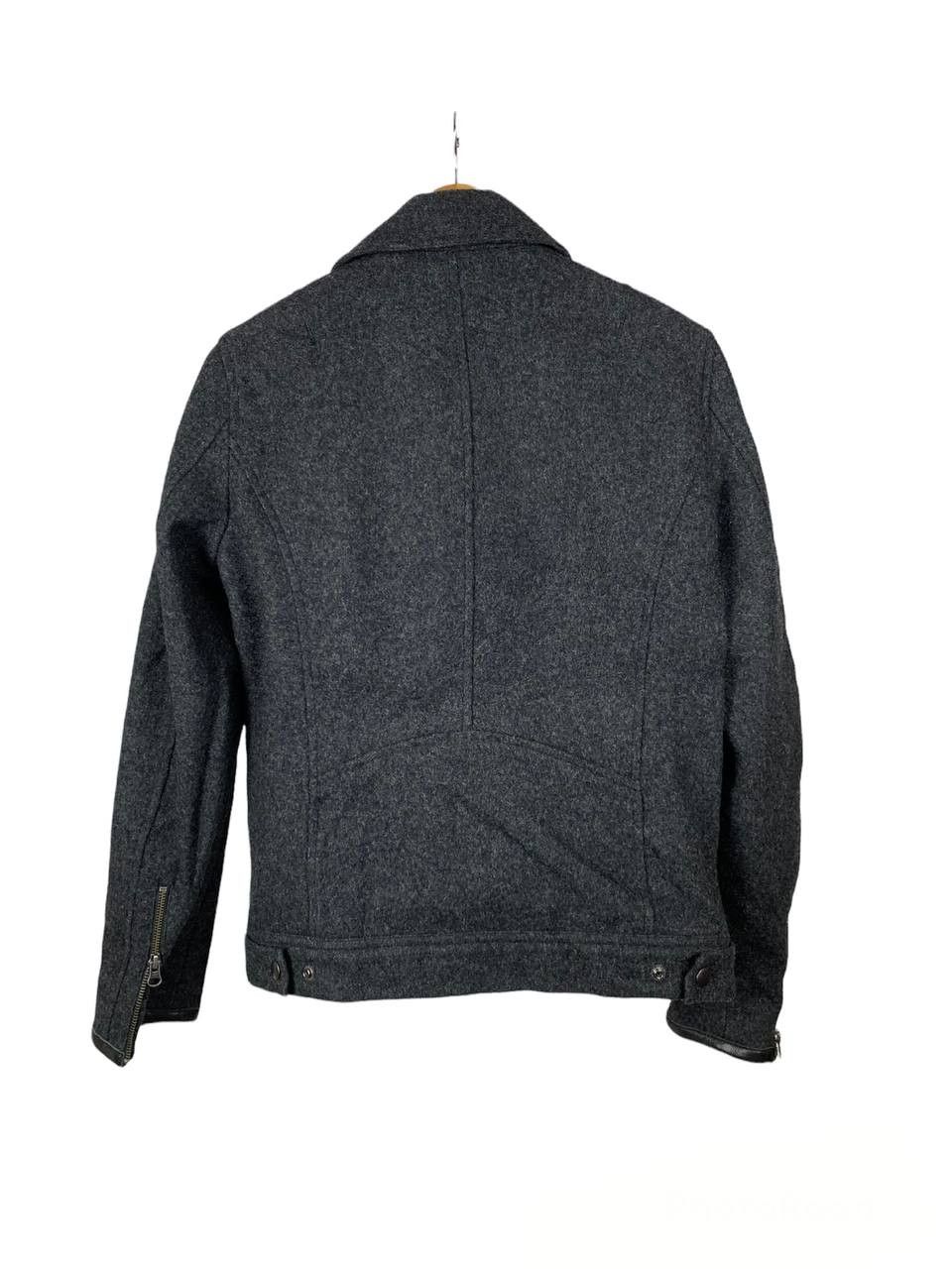 Japanese Brand Rupert Edge Wool Biker Jacket Size US M / EU 48-50 / 2 - 3 Thumbnail