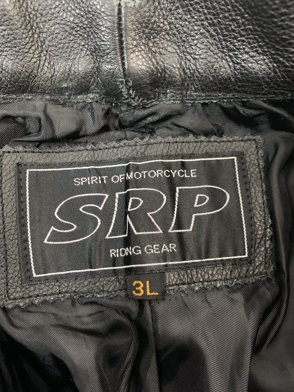 Japanese Brand SRP Spirit Of Motorcycle Leather Riding Gear Pants Size US 34 / EU 50 - 7 Thumbnail