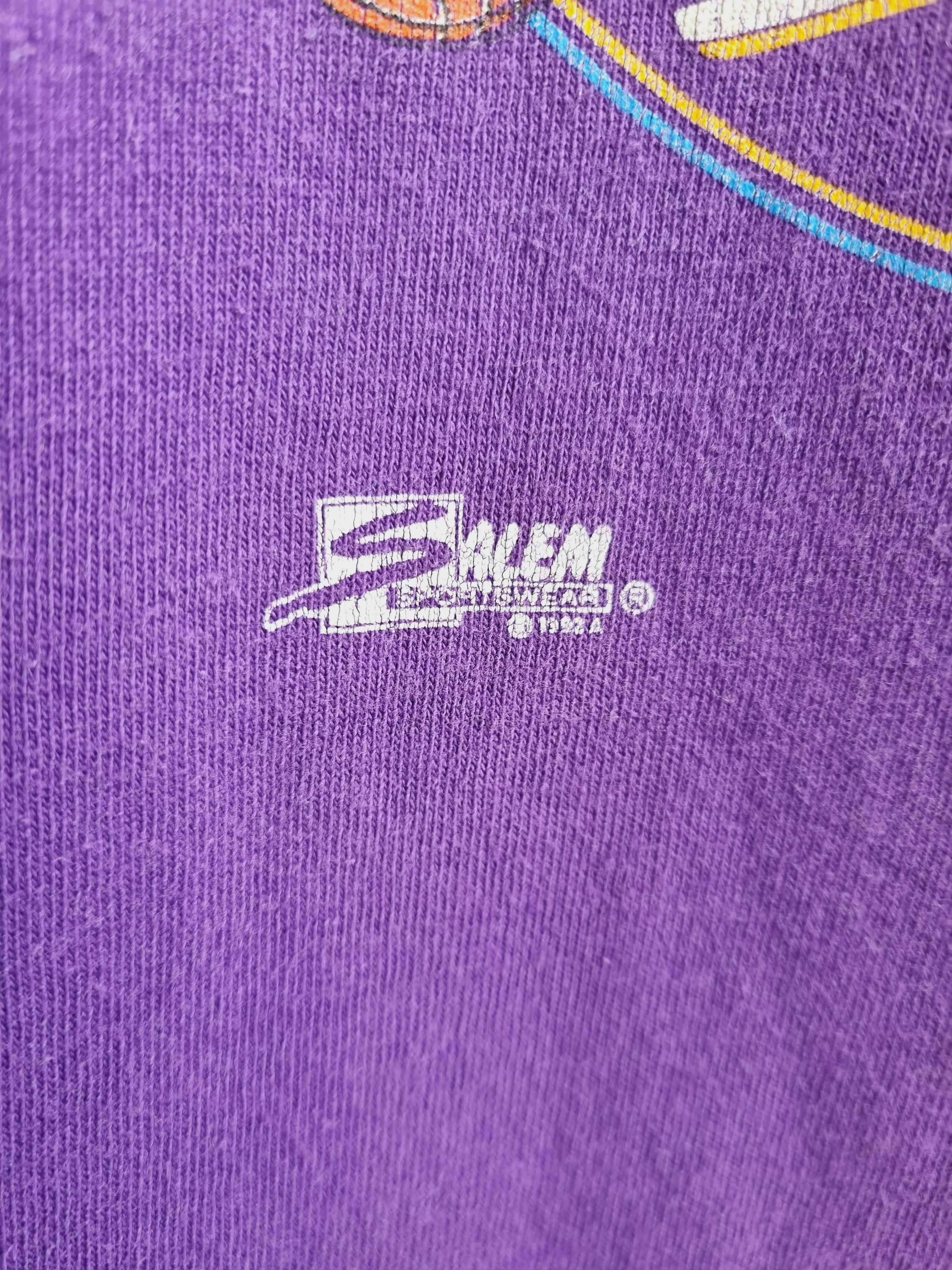 NBA × Salem Sportswear 92s single stitch Salem Lakers Los Angeles NBA Tee Shirt Size US M / EU 48-50 / 2 - 8 Thumbnail