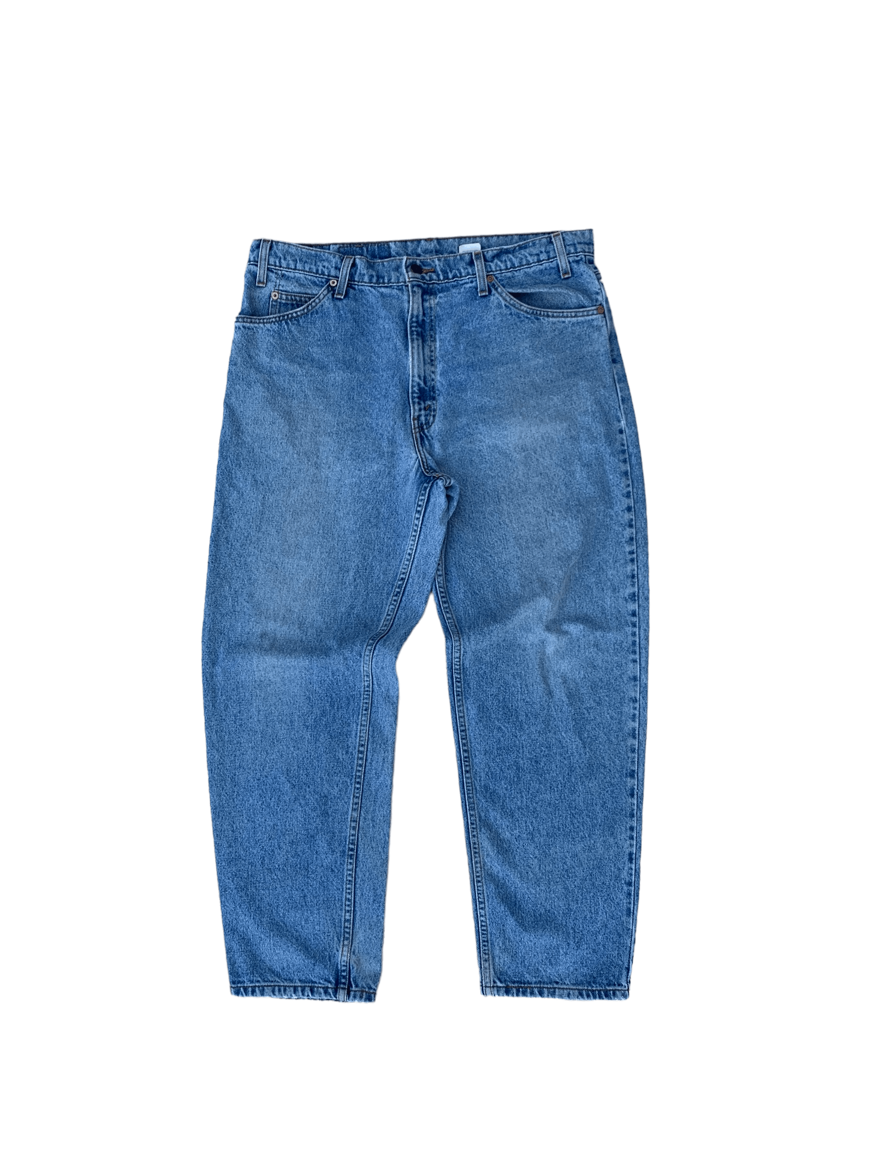 Vintage Levis 550 Orange Tab Light Washed Denim Jeans