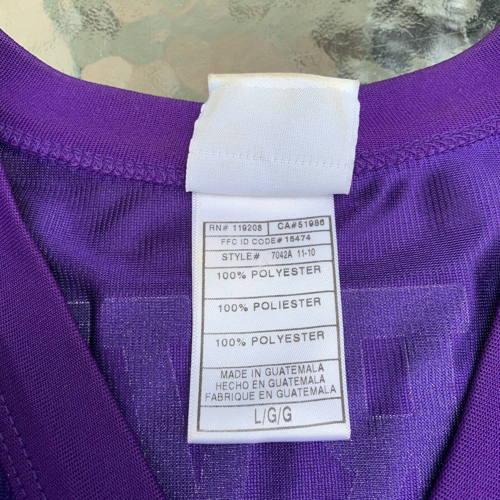 NFL Percy Harvin Minnesota Vikings Jersey NFL Team Apparel L Size US L / EU 52-54 / 3 - 6 Thumbnail