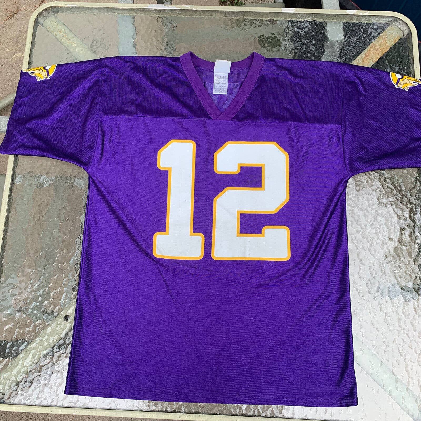 NFL Percy Harvin Minnesota Vikings Jersey NFL Team Apparel L Size US L / EU 52-54 / 3 - 3 Thumbnail