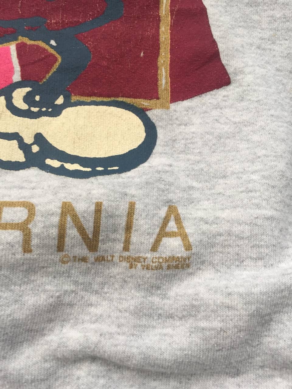 Mickey Mouse Vintage Disney Mickey California graphic sweatshirt Size US M / EU 48-50 / 2 - 4 Thumbnail