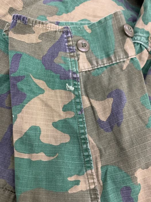 Vintage Vintage Military 70s ERDL Camo Fatigue Shirt | Grailed