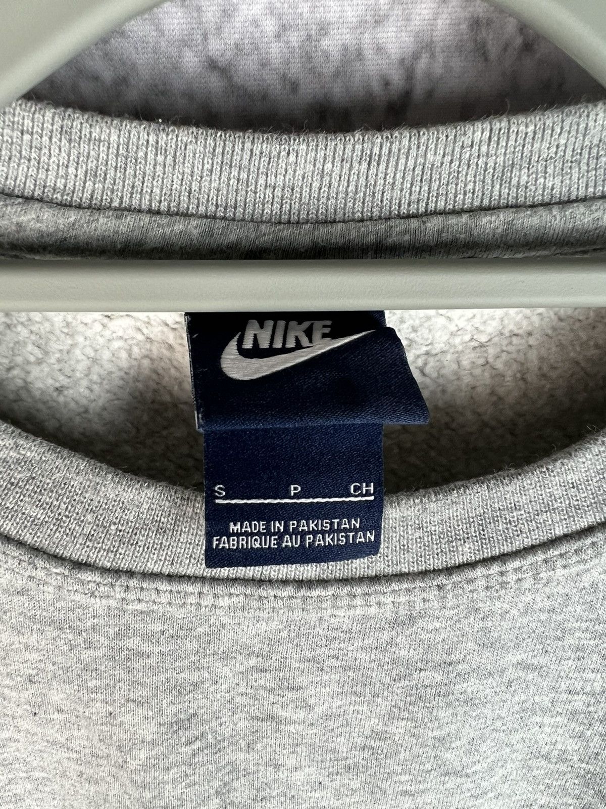 Nike Nike grey swoosh sweatshirt Size US S / EU 44-46 / 1 - 3 Thumbnail