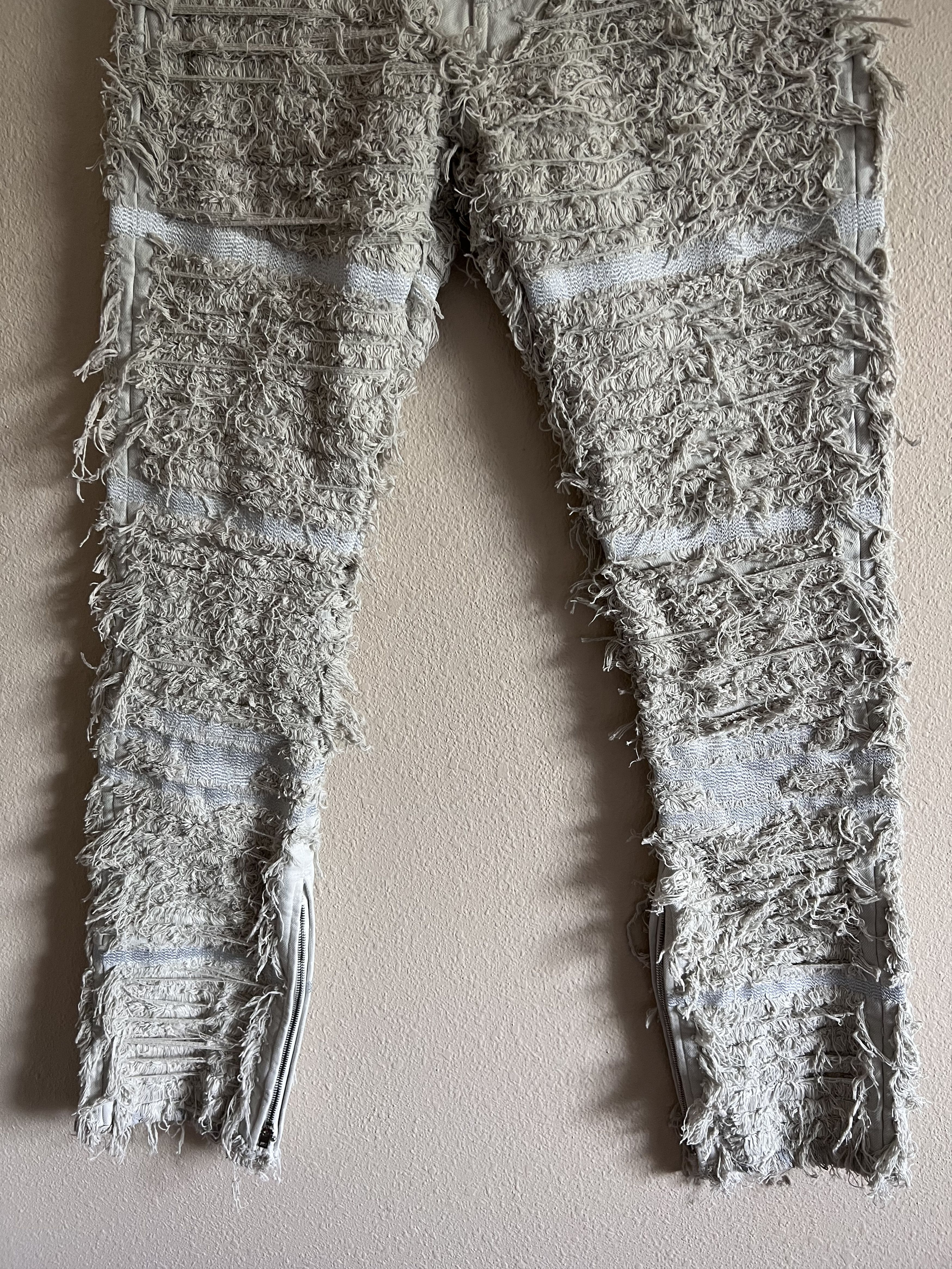 1017 ALYX 9SM × Blackmeans 1017 Alyx 9SM Blackmeans 6 Pocket Denim Jeans in Grey Size US 32 / EU 48 - 3 Thumbnail