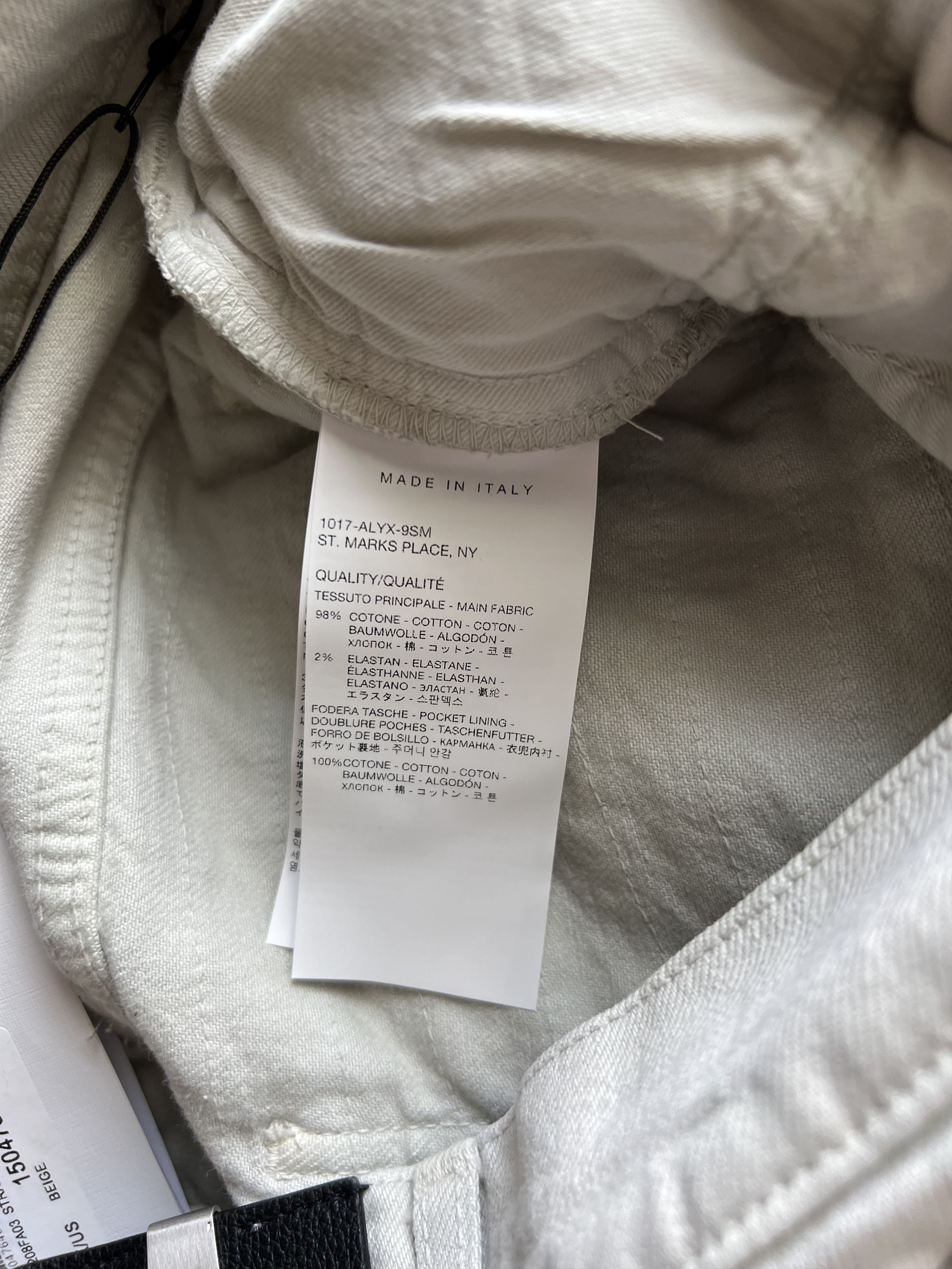 1017 ALYX 9SM × Blackmeans 1017 Alyx 9SM Blackmeans 6 Pocket Denim Jeans in Grey Size US 32 / EU 48 - 10 Thumbnail