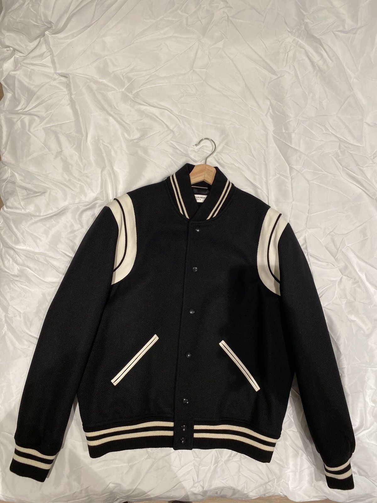 Yves Saint Laurent Saint Laurent Teddy Jacket Grailed