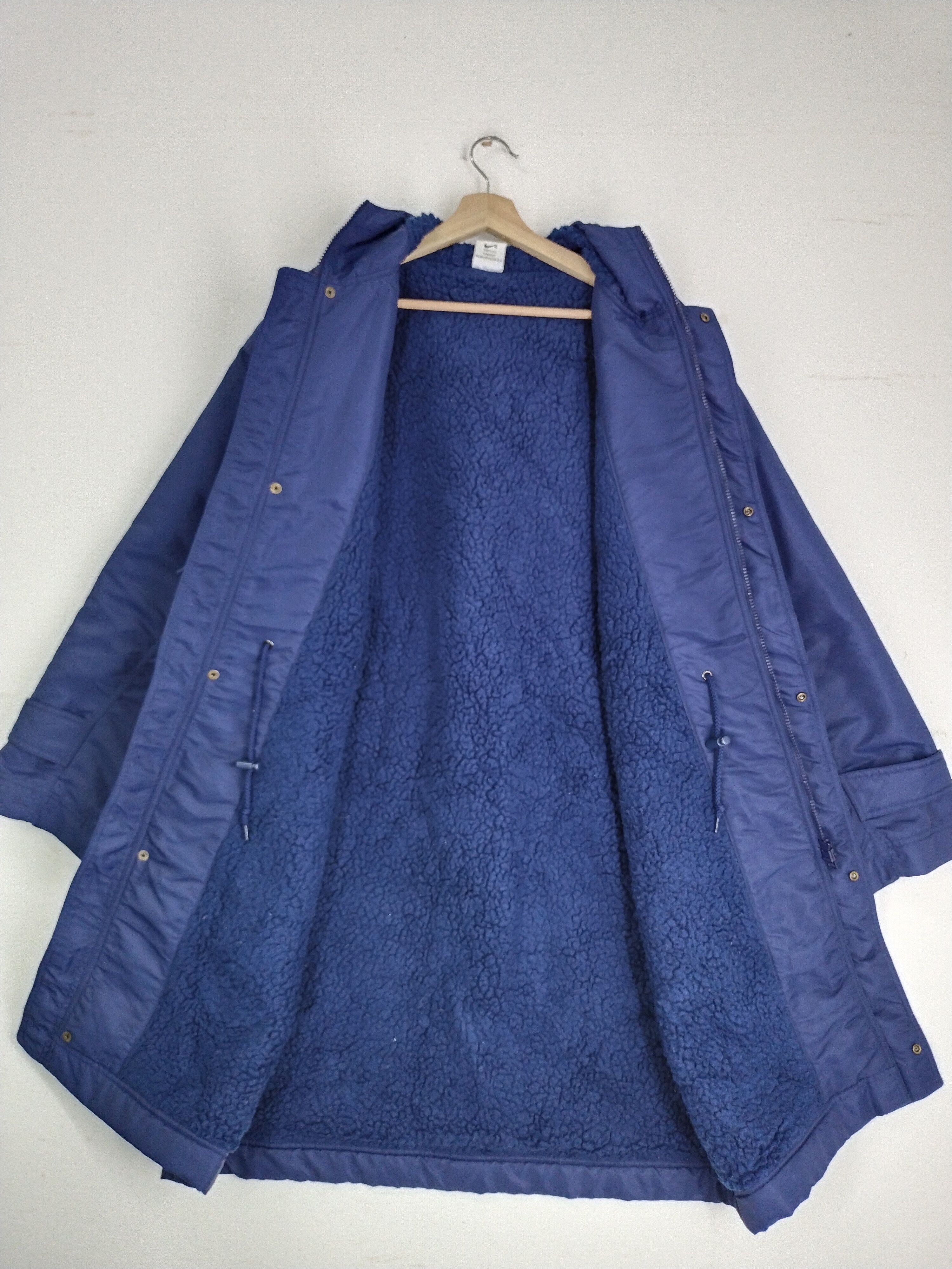 Nike VINTAGE 90s NIKE BIG SWOOSH WINTER RAINCOAT JACKET Size US L / EU 52-54 / 3 - 9 Thumbnail