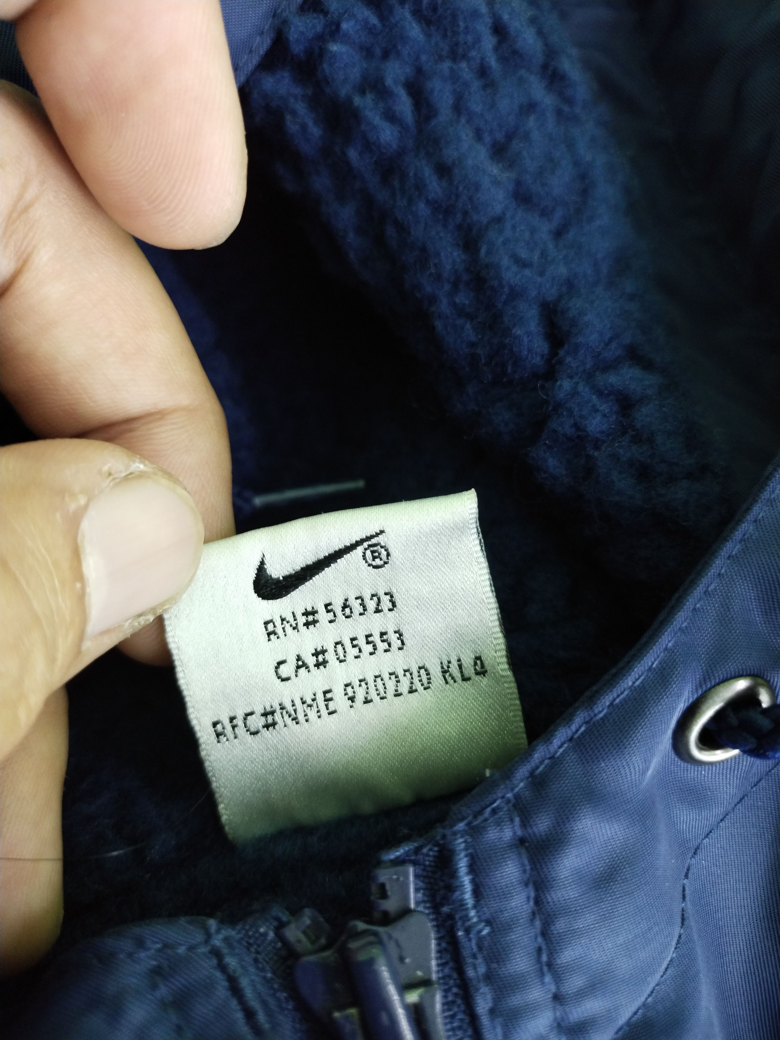 Nike VINTAGE 90s NIKE BIG SWOOSH WINTER RAINCOAT JACKET Size US L / EU 52-54 / 3 - 11 Thumbnail