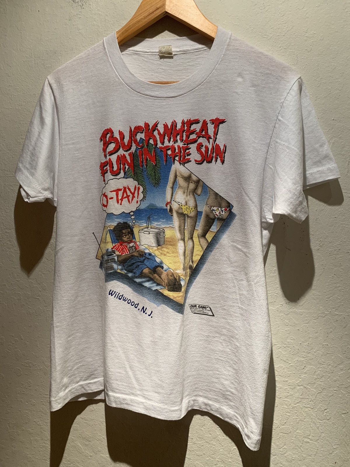 Made In Usa × Screen Stars × Vintage RARE* Vintage 1988 Buckwheat 