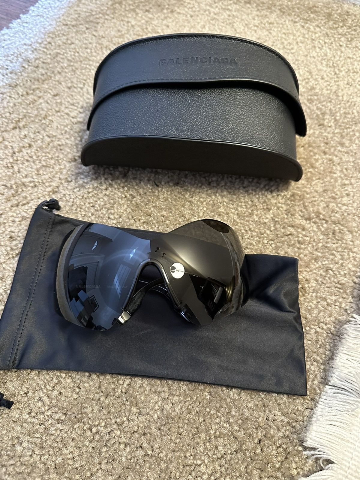 Balenciaga Mask Sunglasses Grailed