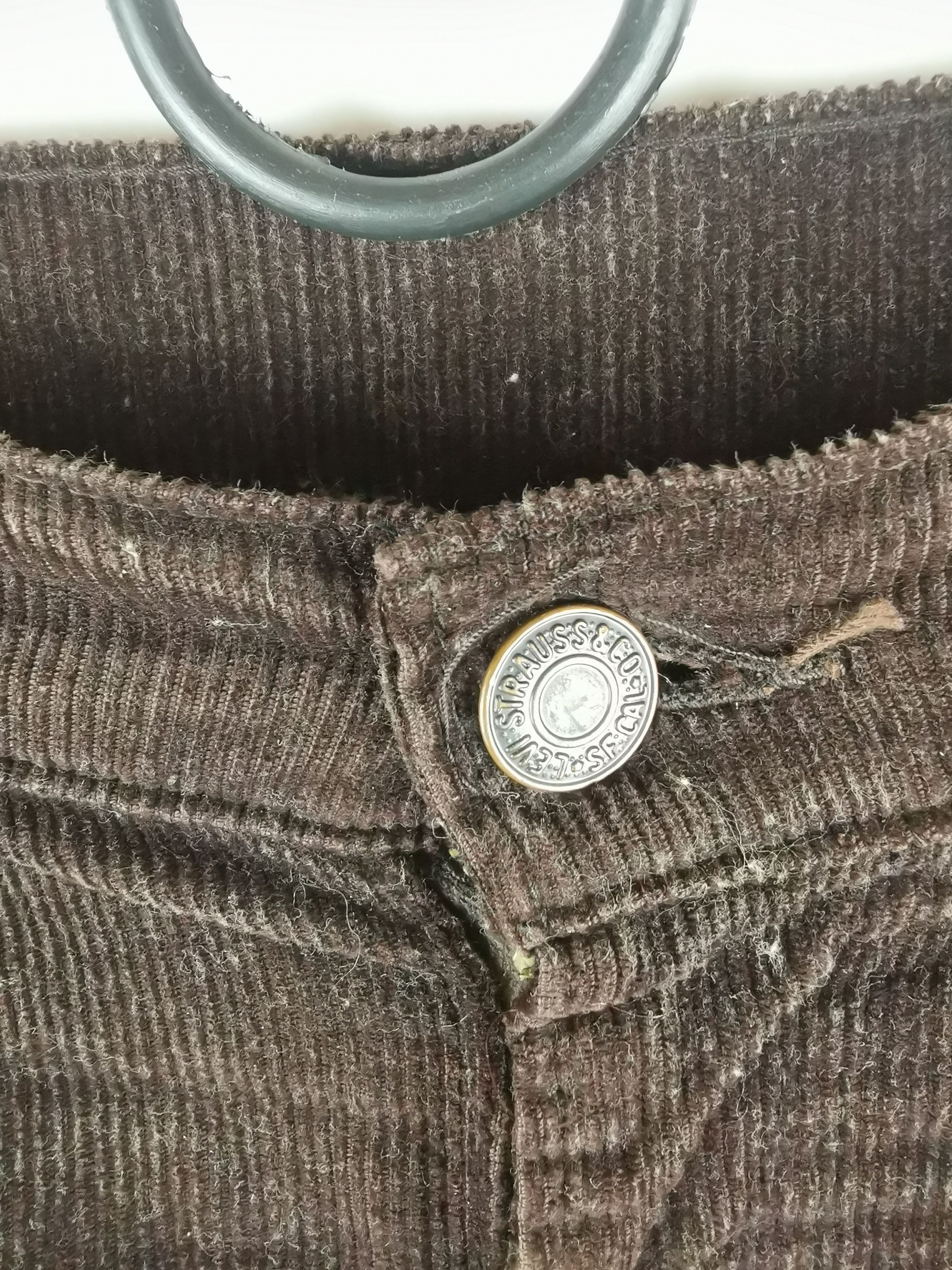 Levi's Levi's 731 vintage 80s rare corduroy brown pants made in UK Size US 30 / EU 46 - 15 Thumbnail