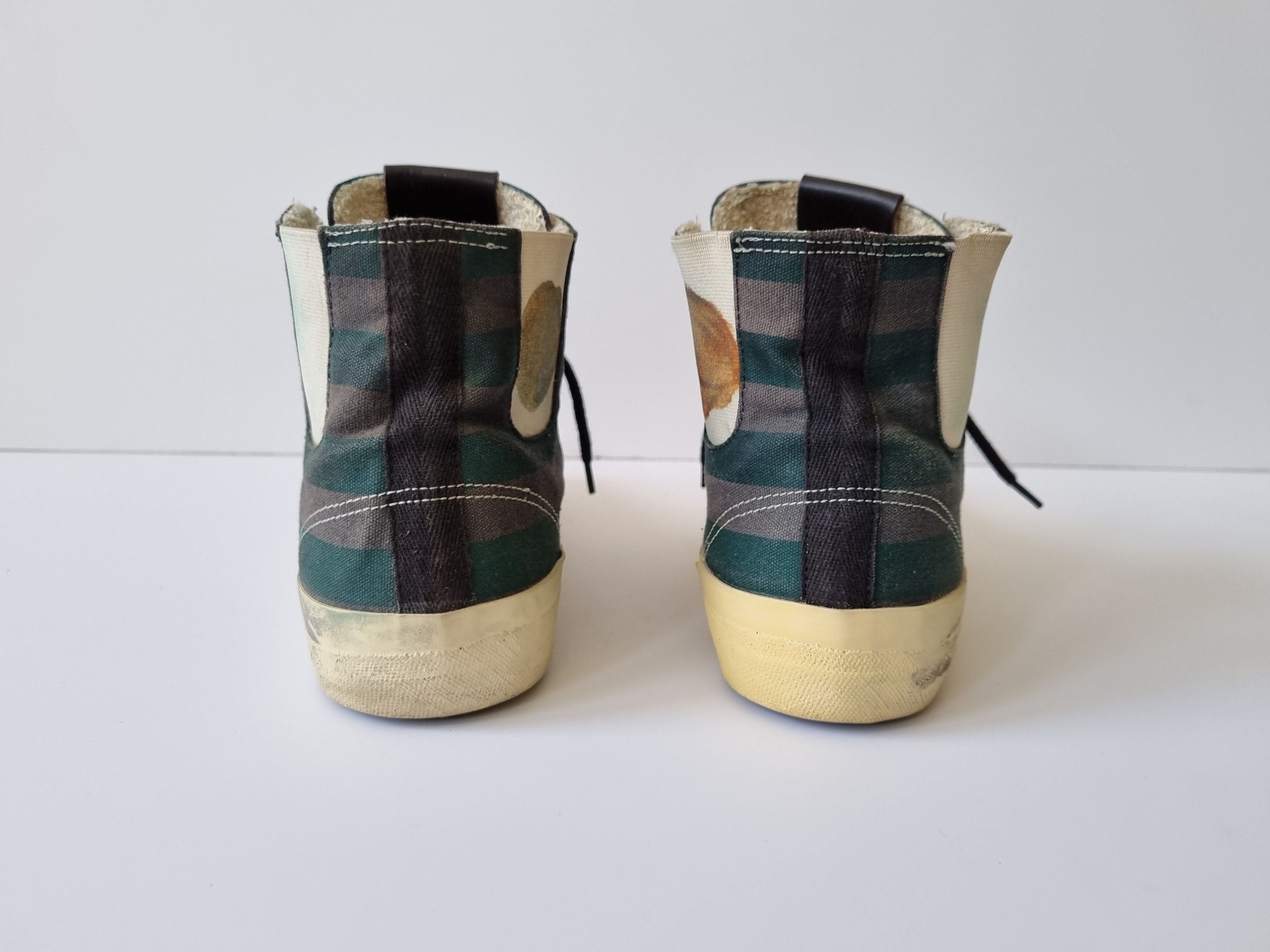 Golden Goose × Vintage Rare Golden Goose GGDB VSTAR1 Sneakers Kurt Cobain Style Size US 6.5 / EU 39-40 - 14 Thumbnail