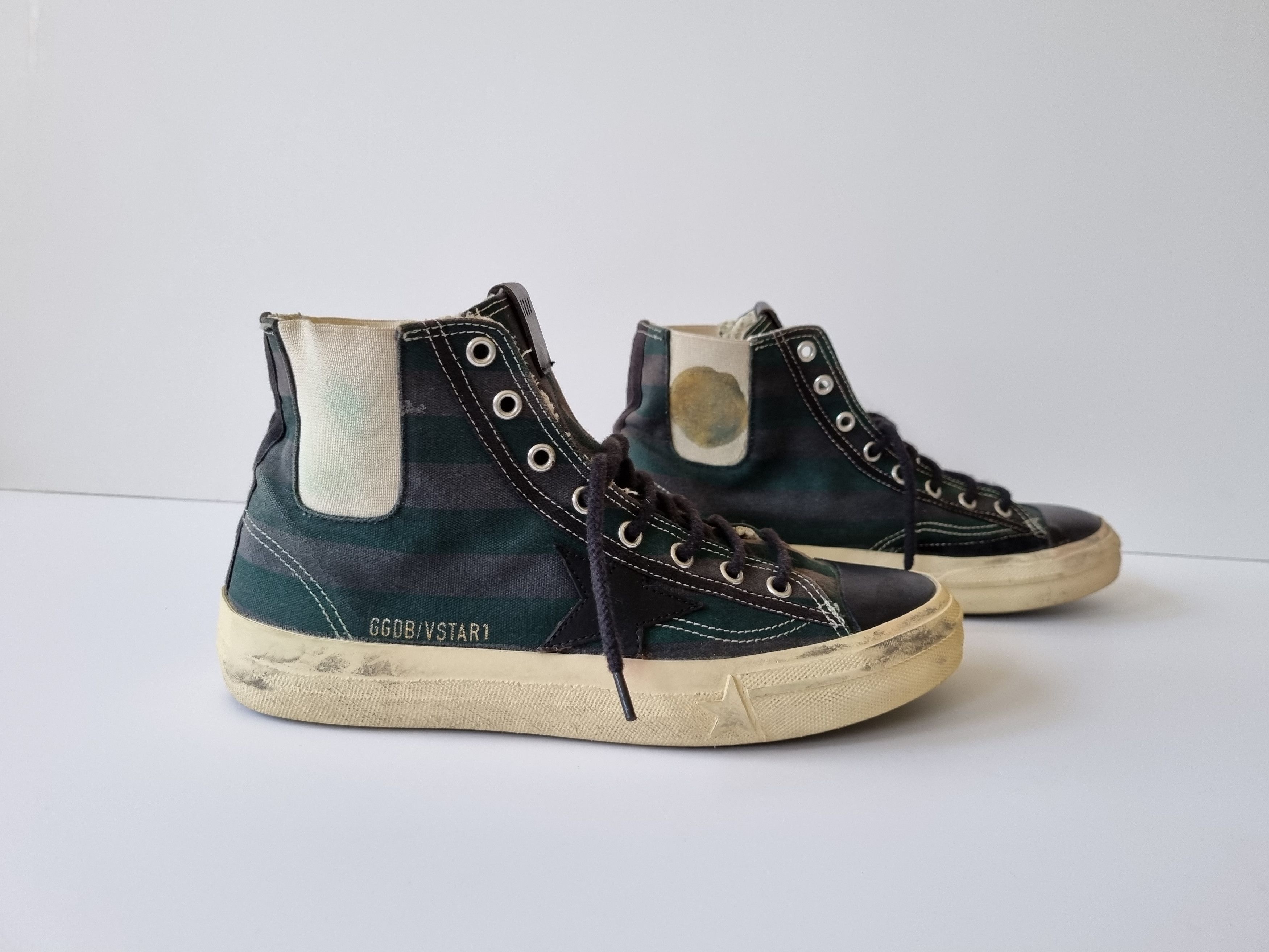Golden Goose × Vintage Rare Golden Goose GGDB VSTAR1 Sneakers Kurt Cobain Style Size US 6.5 / EU 39-40 - 3 Thumbnail