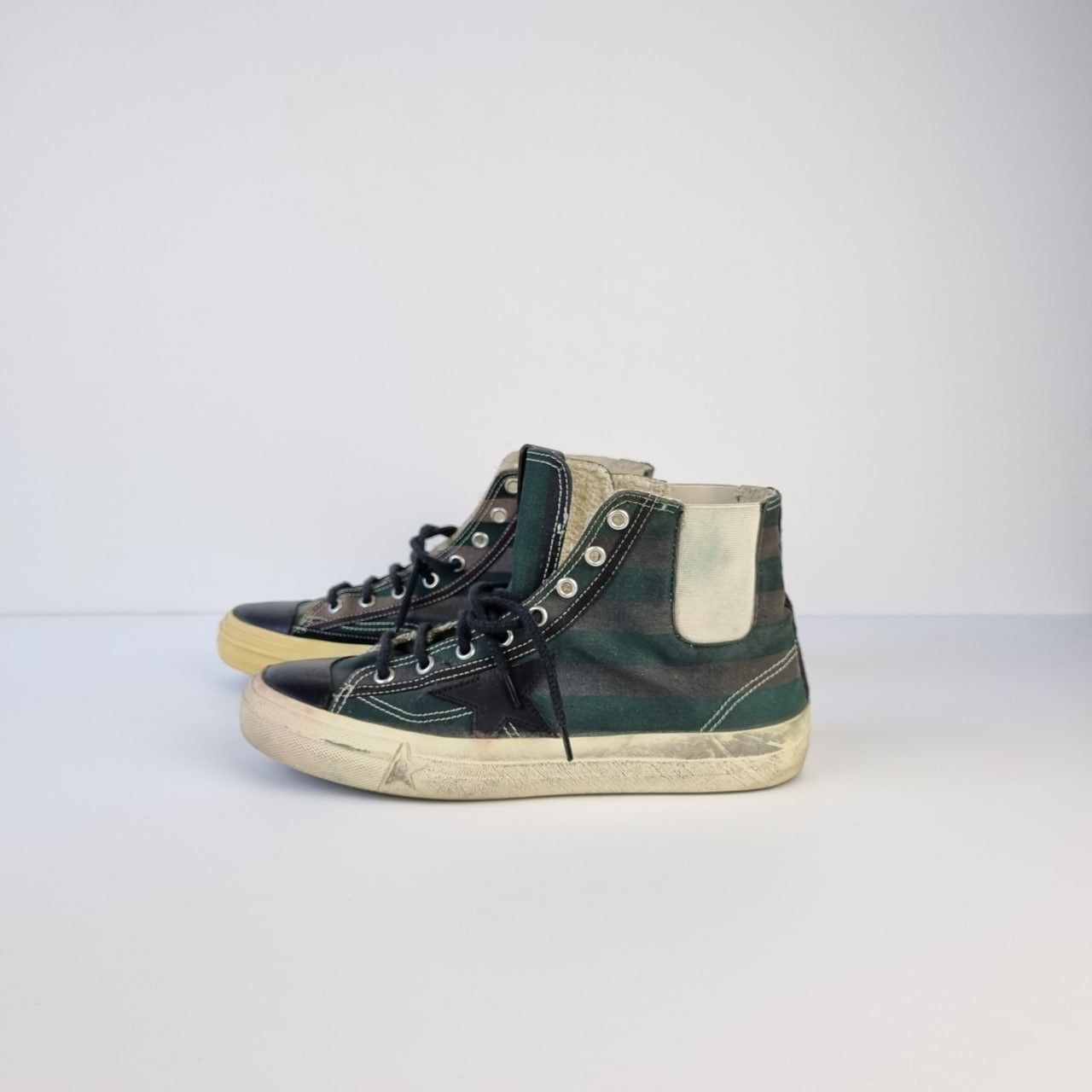 Golden Goose × Vintage Rare Golden Goose GGDB VSTAR1 Sneakers Kurt Cobain Style Size US 6.5 / EU 39-40 - 1 Thumbnail