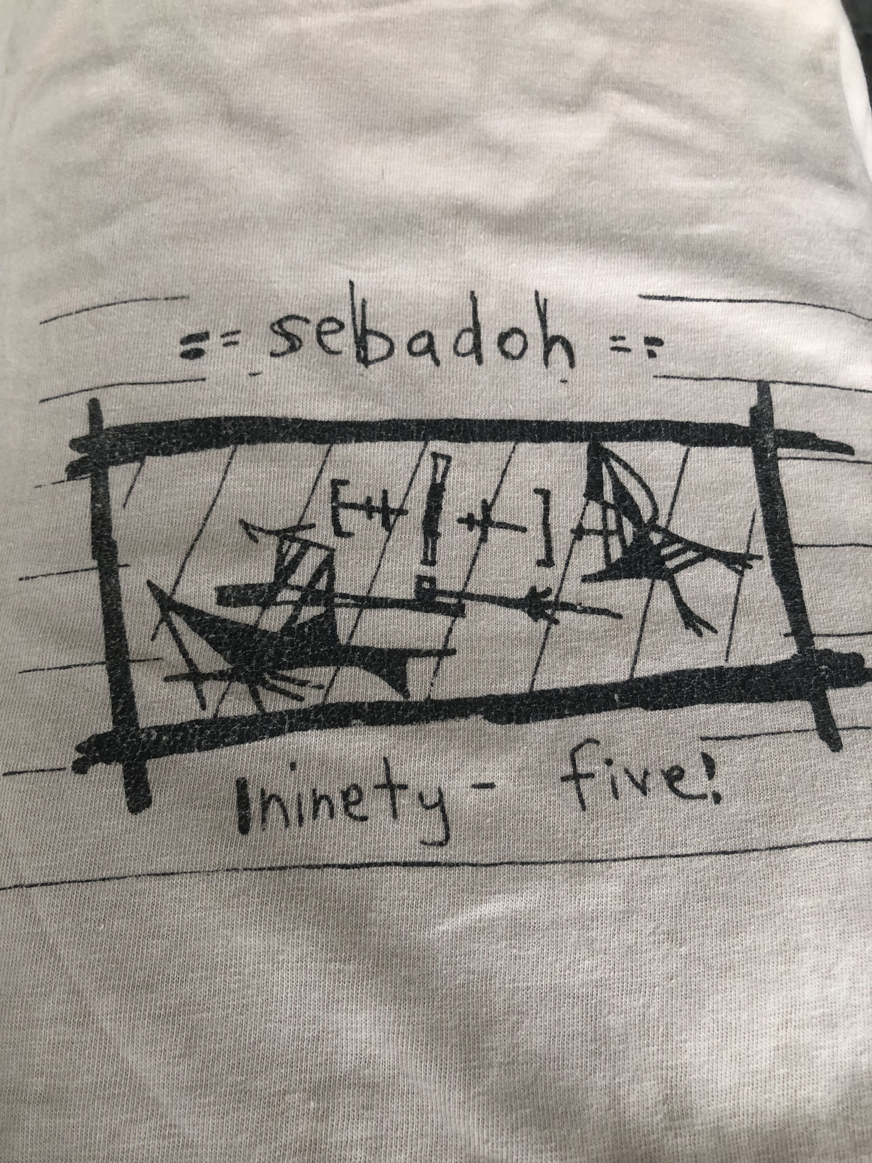 Band Tees Vintage Rare 90s Sebadoh / Dinosaur Jr. Band Tee Size US L / EU 52-54 / 3 - 3 Thumbnail