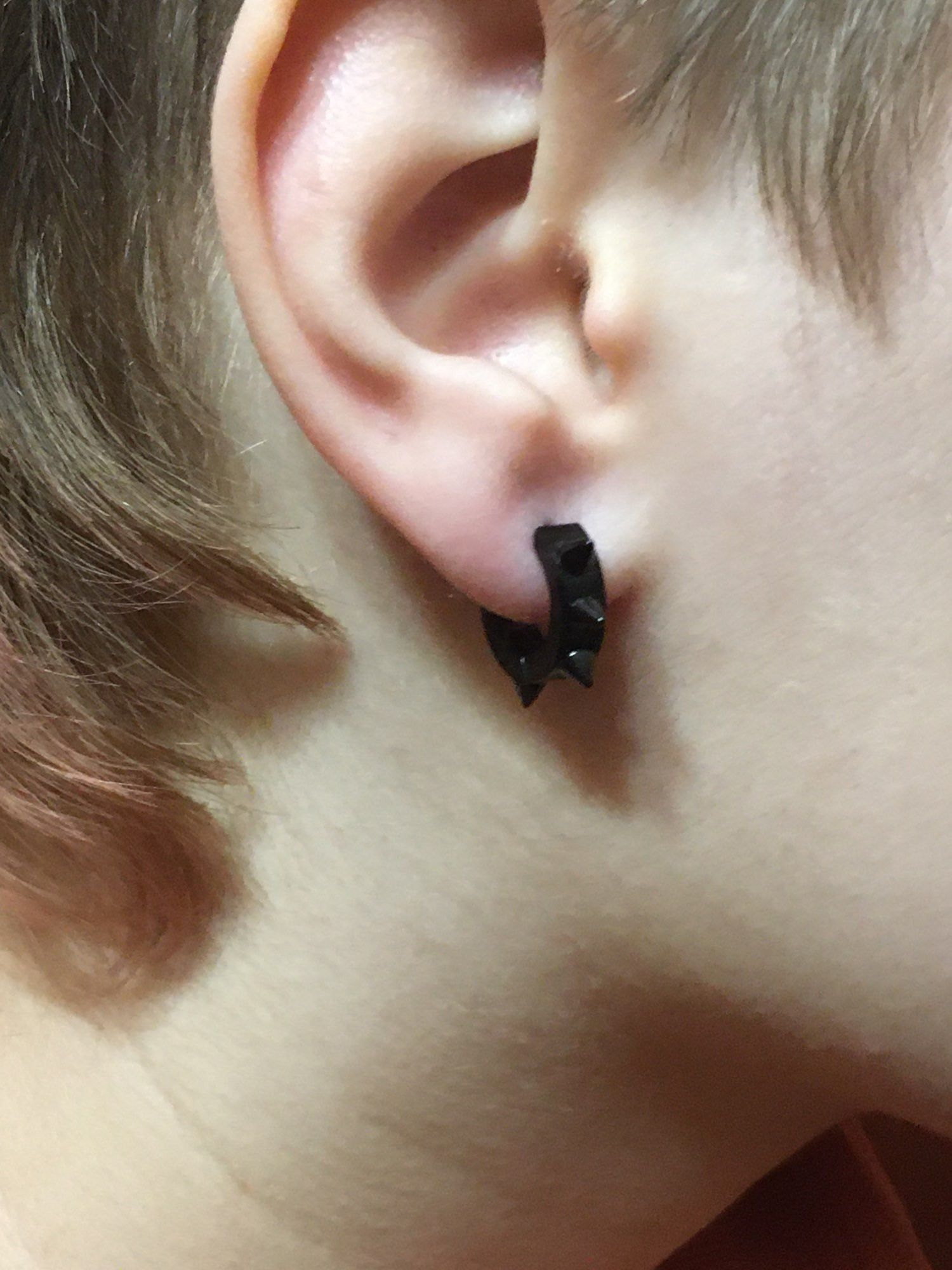 Jewelry Punk Women Men Earrings Ear Studs Spike Rivet Size ONE SIZE - 4 Thumbnail