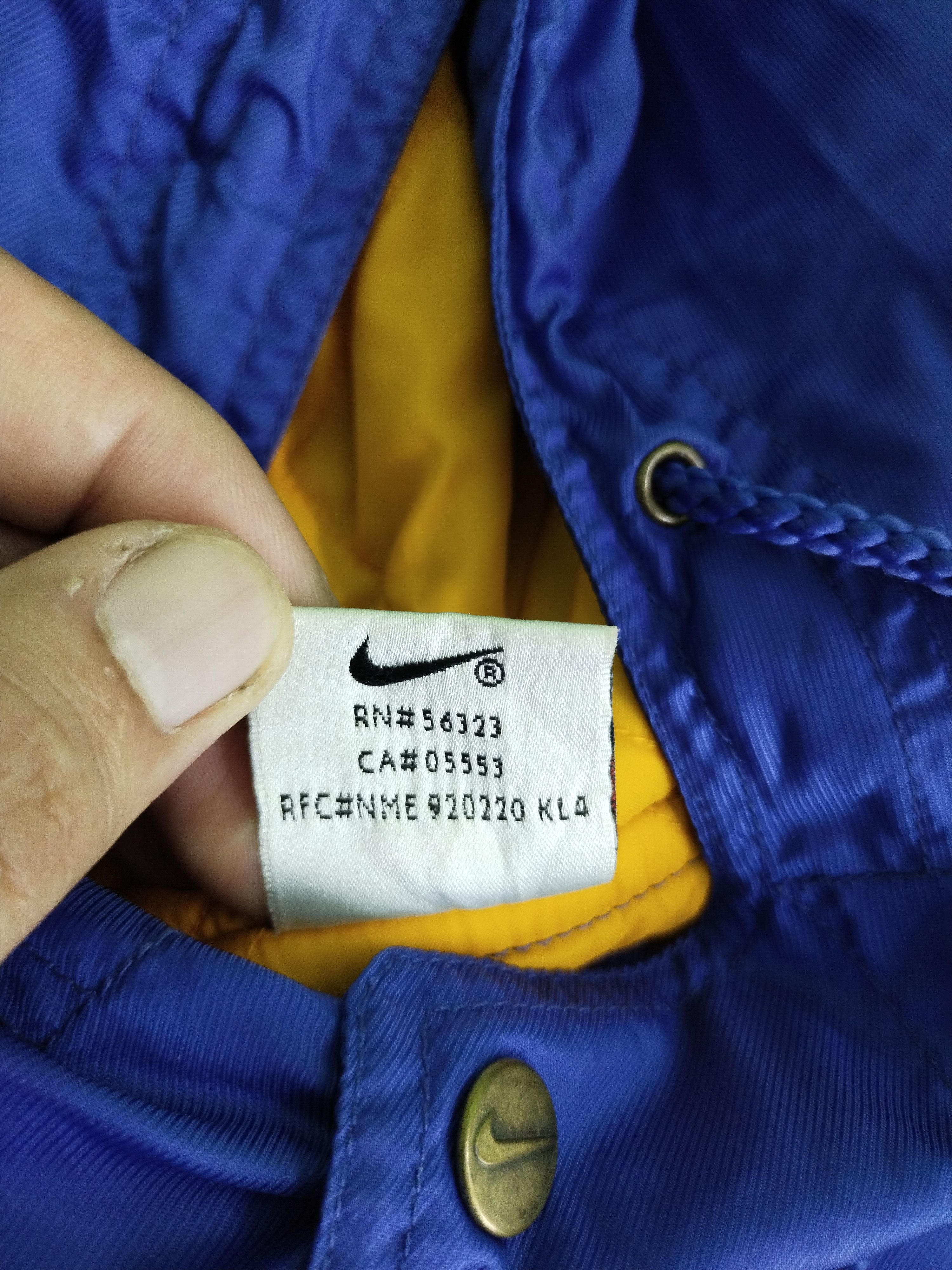 Nike VINTAGE 90s NIKE BIG SWOOSH WINTER RAINCOAT JACKET Size US M / EU 48-50 / 2 - 11 Thumbnail