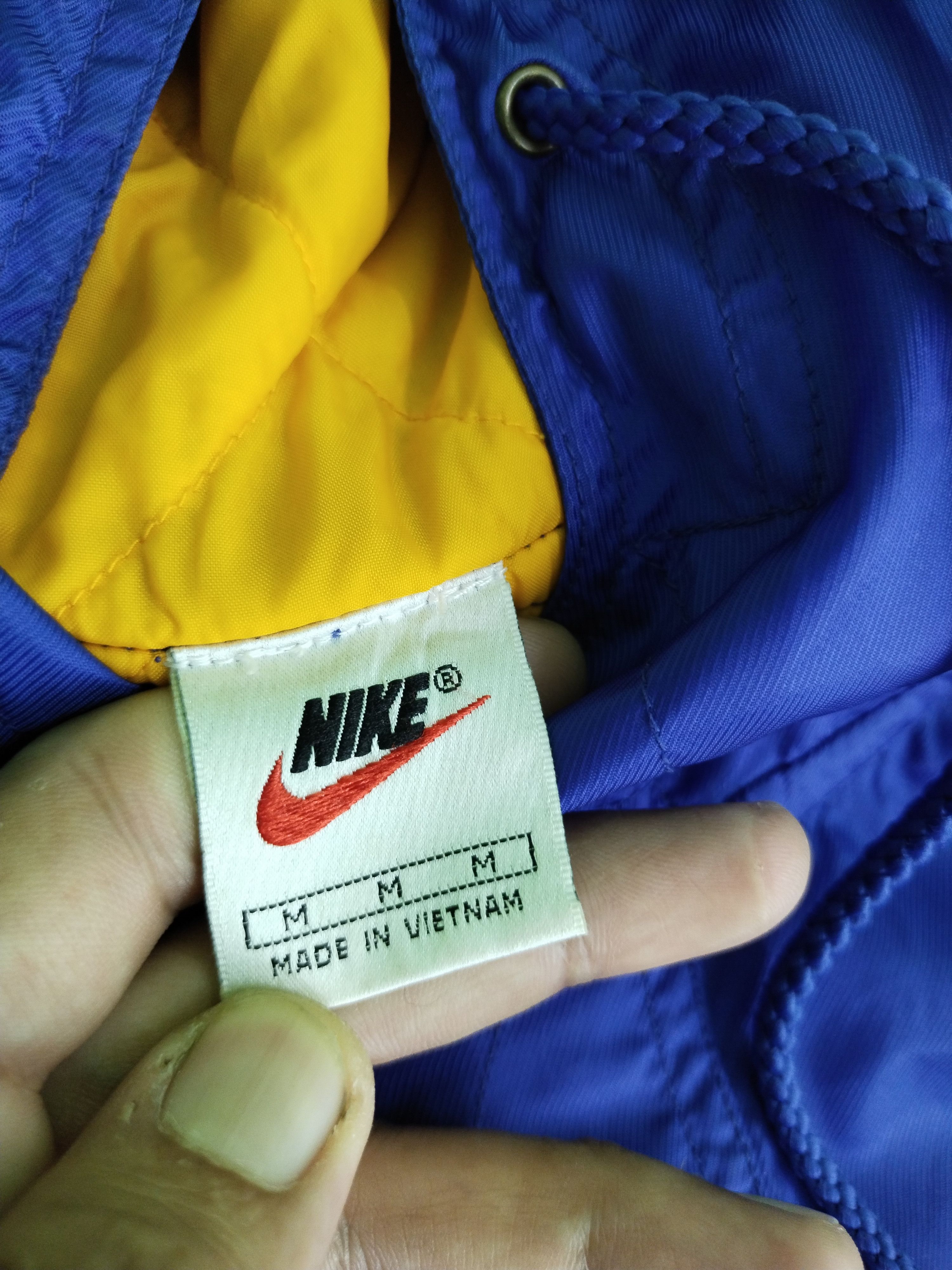 Nike VINTAGE 90s NIKE BIG SWOOSH WINTER RAINCOAT JACKET Size US M / EU 48-50 / 2 - 10 Thumbnail