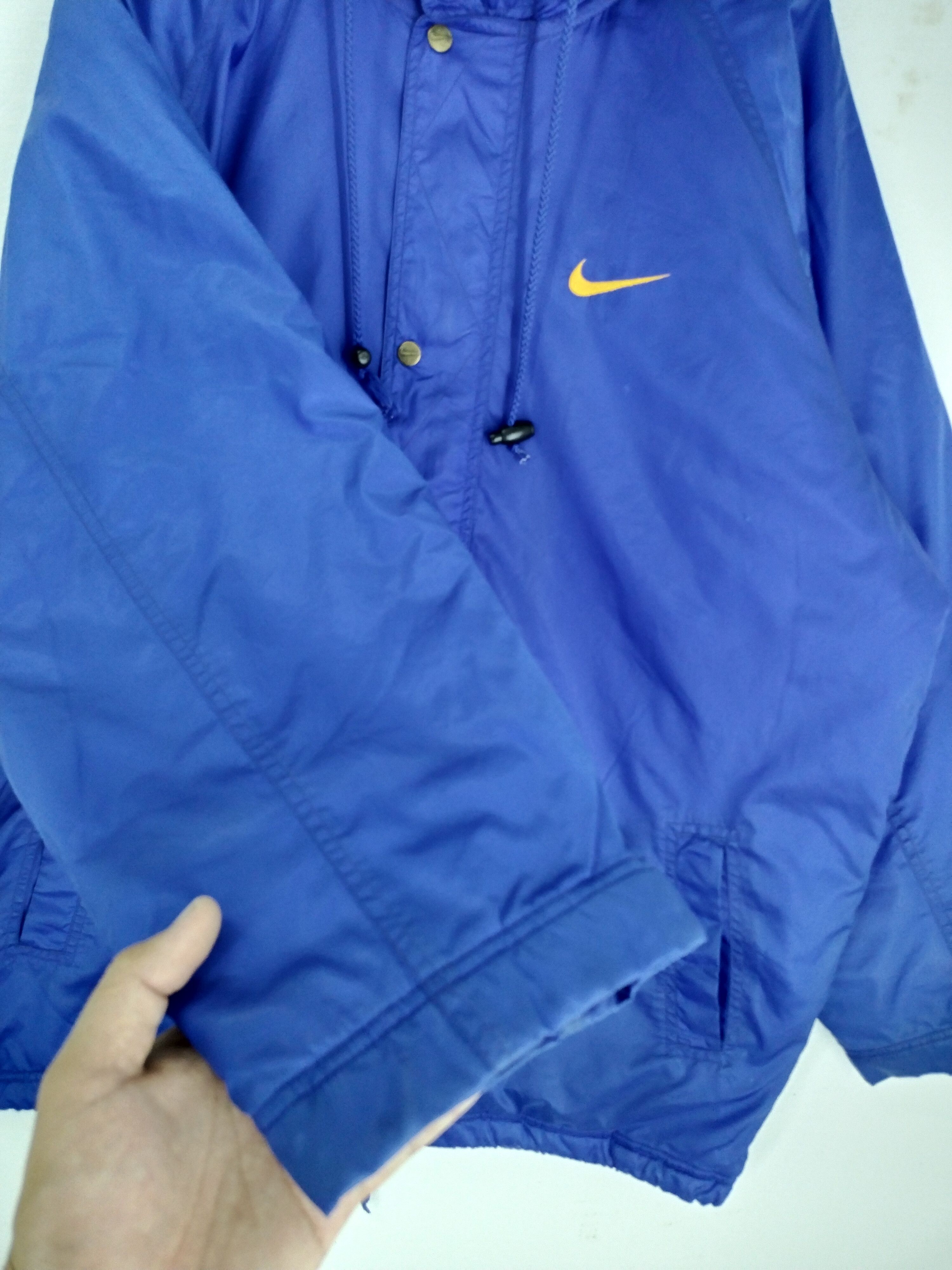 Nike VINTAGE 90s NIKE BIG SWOOSH WINTER RAINCOAT JACKET Size US M / EU 48-50 / 2 - 6 Thumbnail