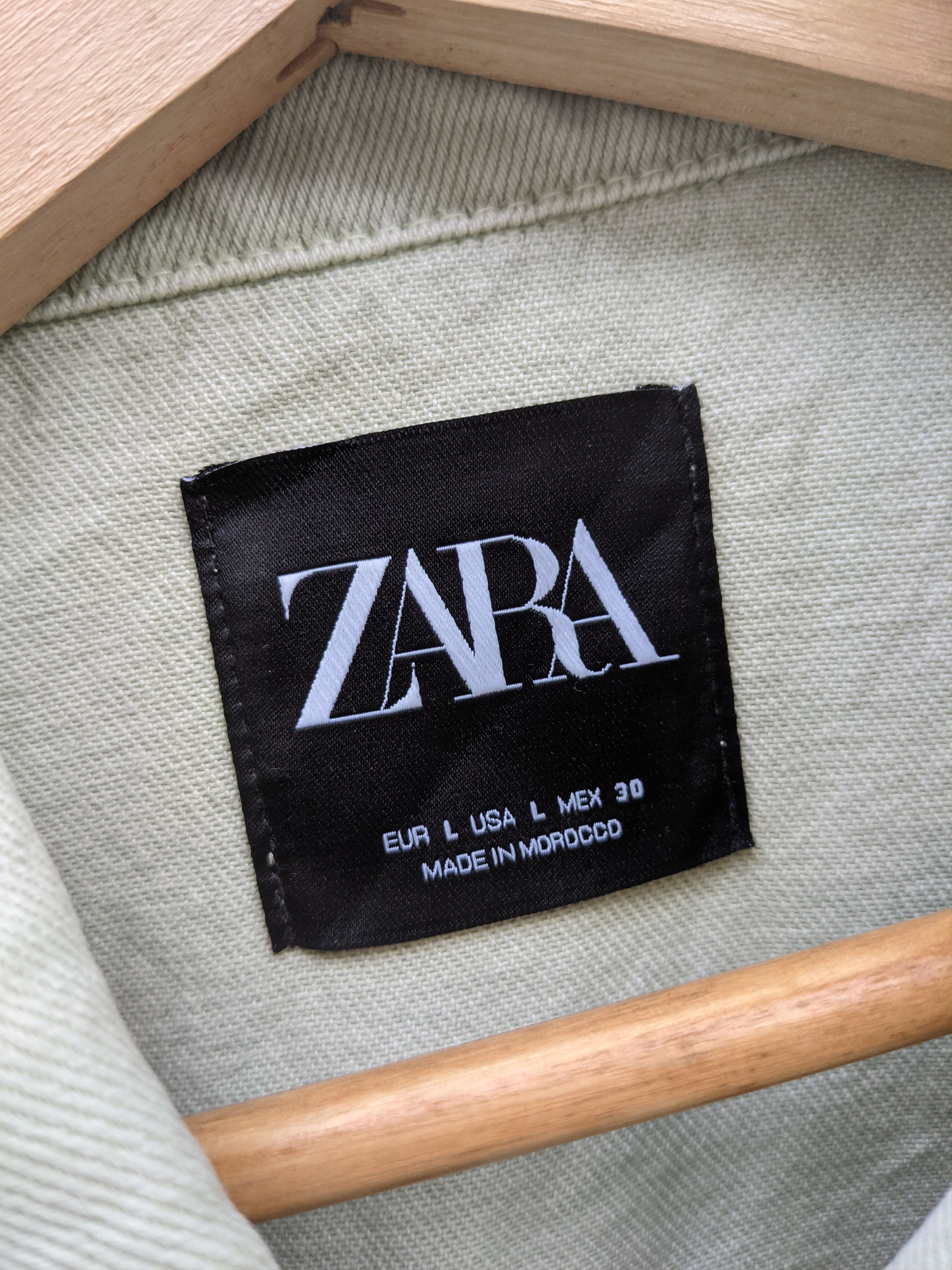 Zara Zara Big Pocket Crop Denim Jacket Size US L / EU 52-54 / 3 - 6 Thumbnail