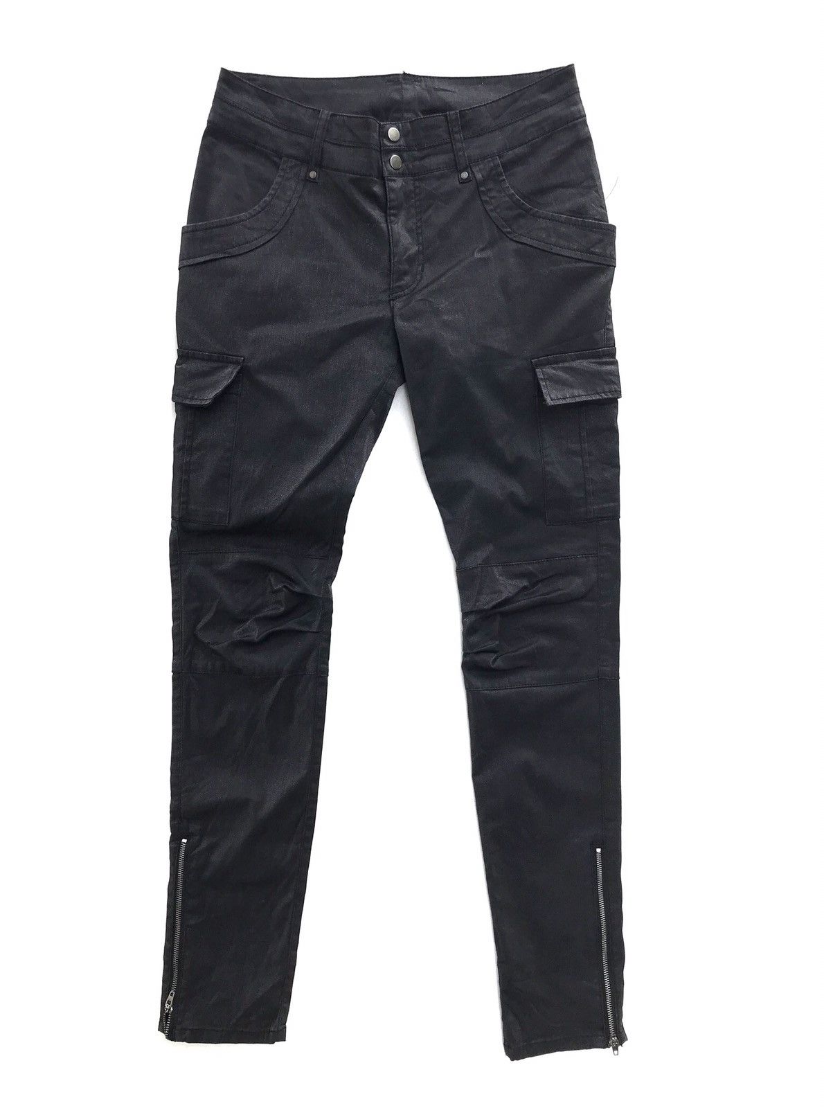 Comme Ca Ism × Japanese Brand Japanese Brand Comme Ca Ism Black Cargo Rick Owens Style Size US 27 - 1 Thumbnail