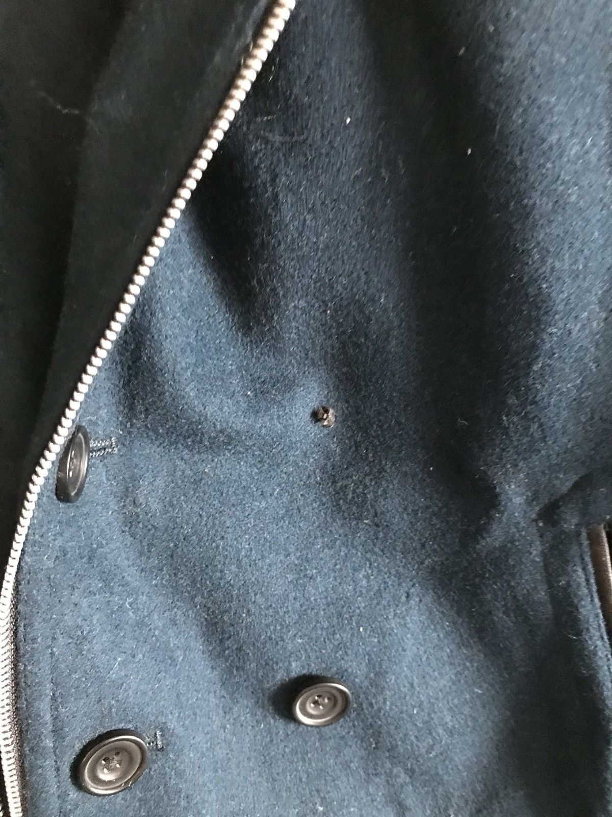 Designer × Japanese Brand Japanese Brand Edge Rupert Green Wool Double Collar Jacket Size US M / EU 48-50 / 2 - 8 Thumbnail