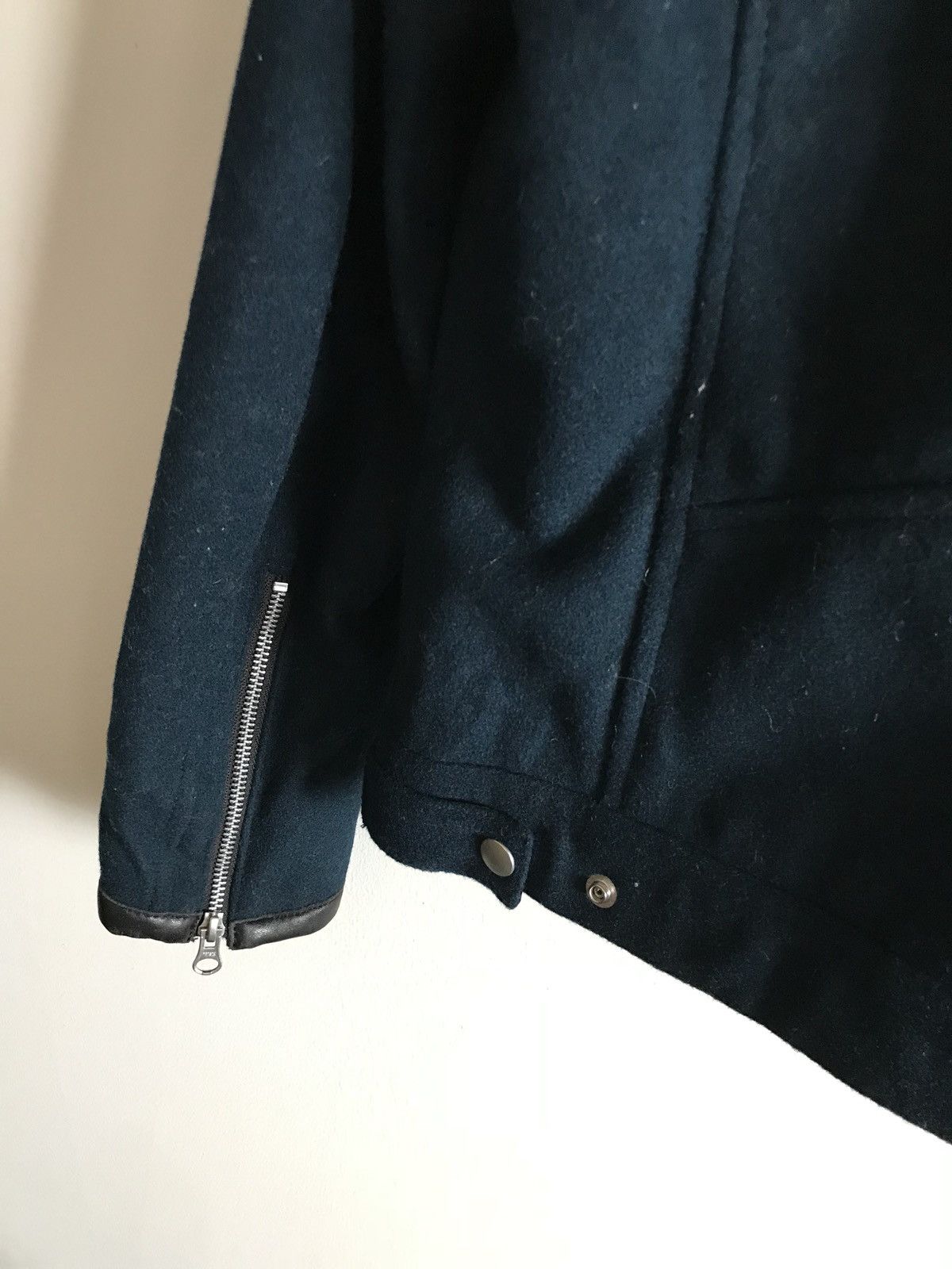 Designer × Japanese Brand Japanese Brand Edge Rupert Green Wool Double Collar Jacket Size US M / EU 48-50 / 2 - 5 Thumbnail