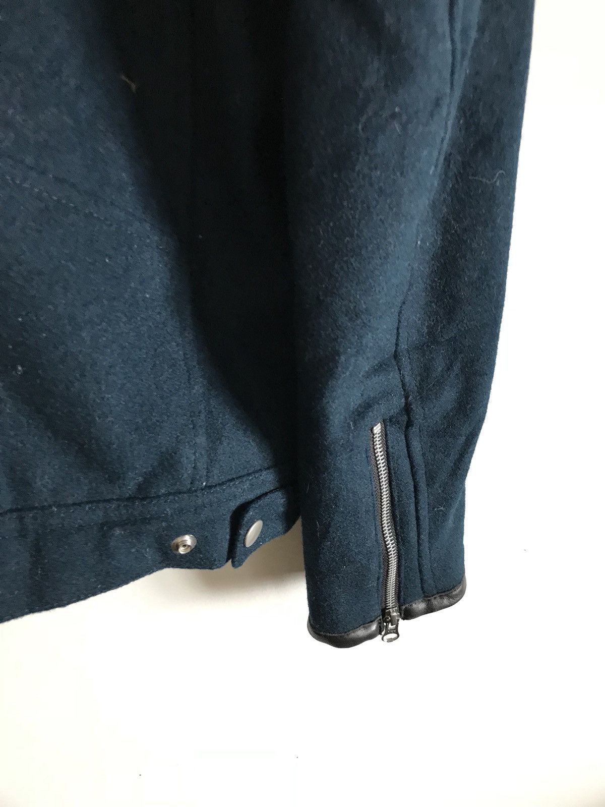 Designer × Japanese Brand Japanese Brand Edge Rupert Green Wool Double Collar Jacket Size US M / EU 48-50 / 2 - 4 Thumbnail