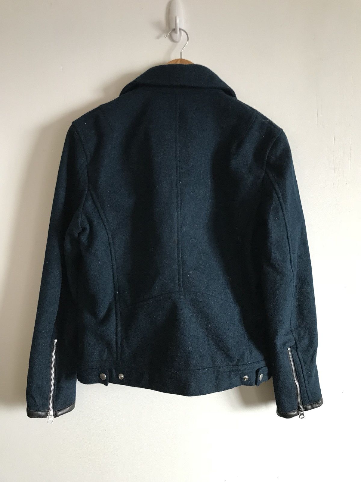 Designer × Japanese Brand Japanese Brand Edge Rupert Green Wool Double Collar Jacket Size US M / EU 48-50 / 2 - 2 Thumbnail