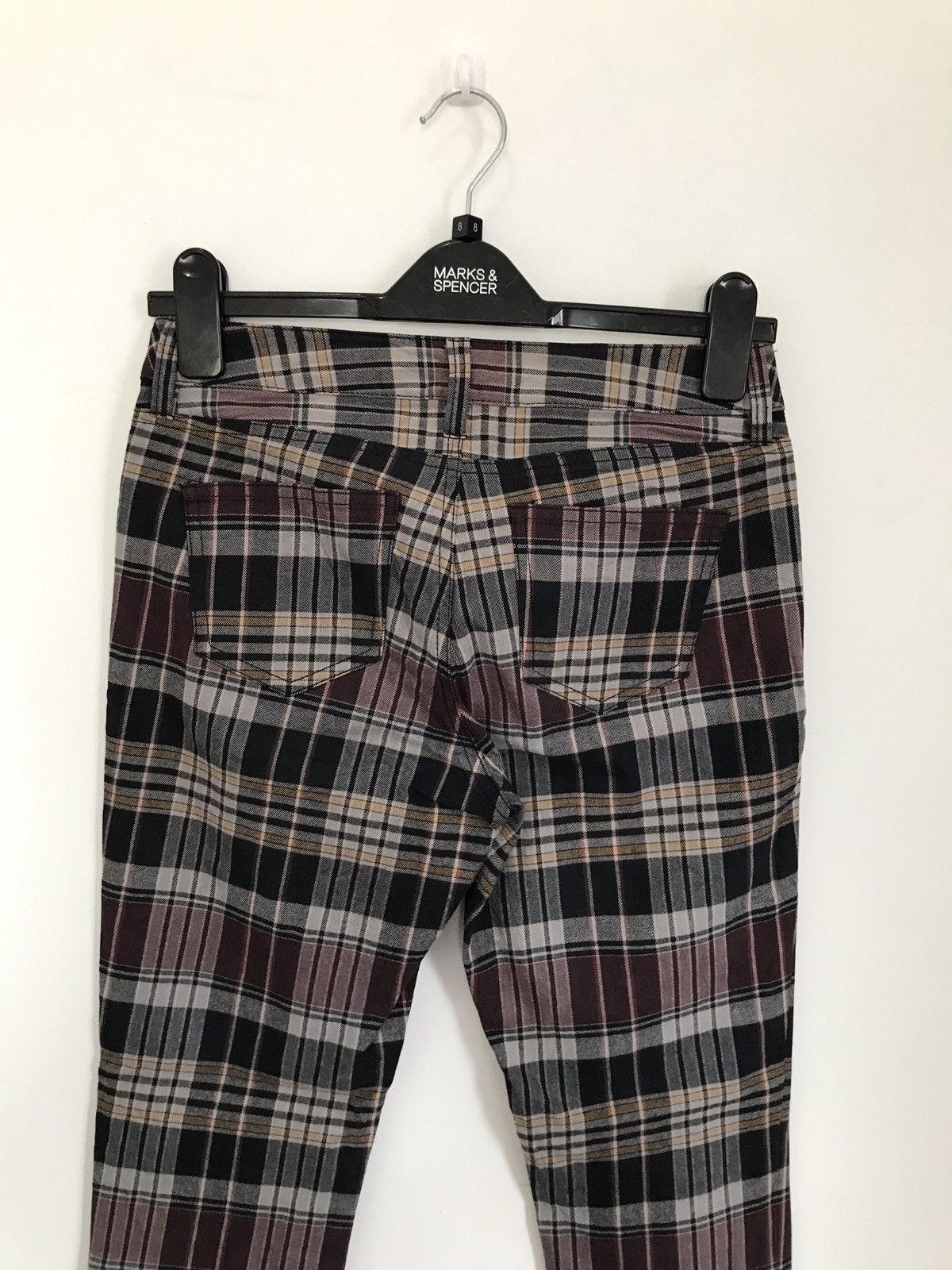 Japanese Brand Vintage Japanese Brand Lepsim Checkered Pants Nice Design Size US 27 - 4 Thumbnail