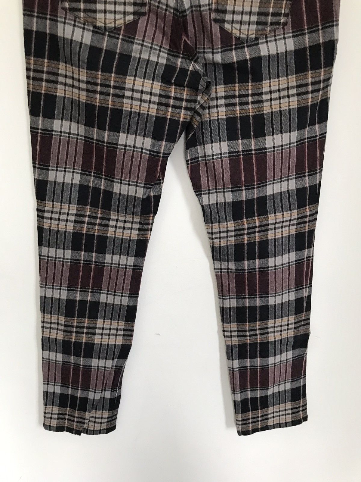 Japanese Brand Vintage Japanese Brand Lepsim Checkered Pants Nice Design Size US 27 - 6 Thumbnail