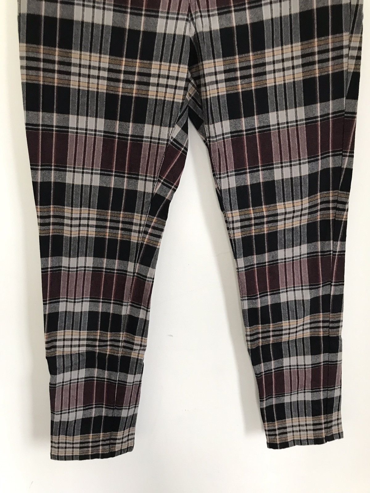 Japanese Brand Vintage Japanese Brand Lepsim Checkered Pants Nice Design Size US 27 - 5 Thumbnail