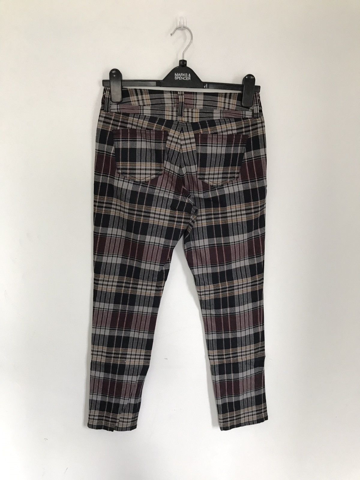 Japanese Brand Vintage Japanese Brand Lepsim Checkered Pants Nice Design Size US 27 - 3 Thumbnail