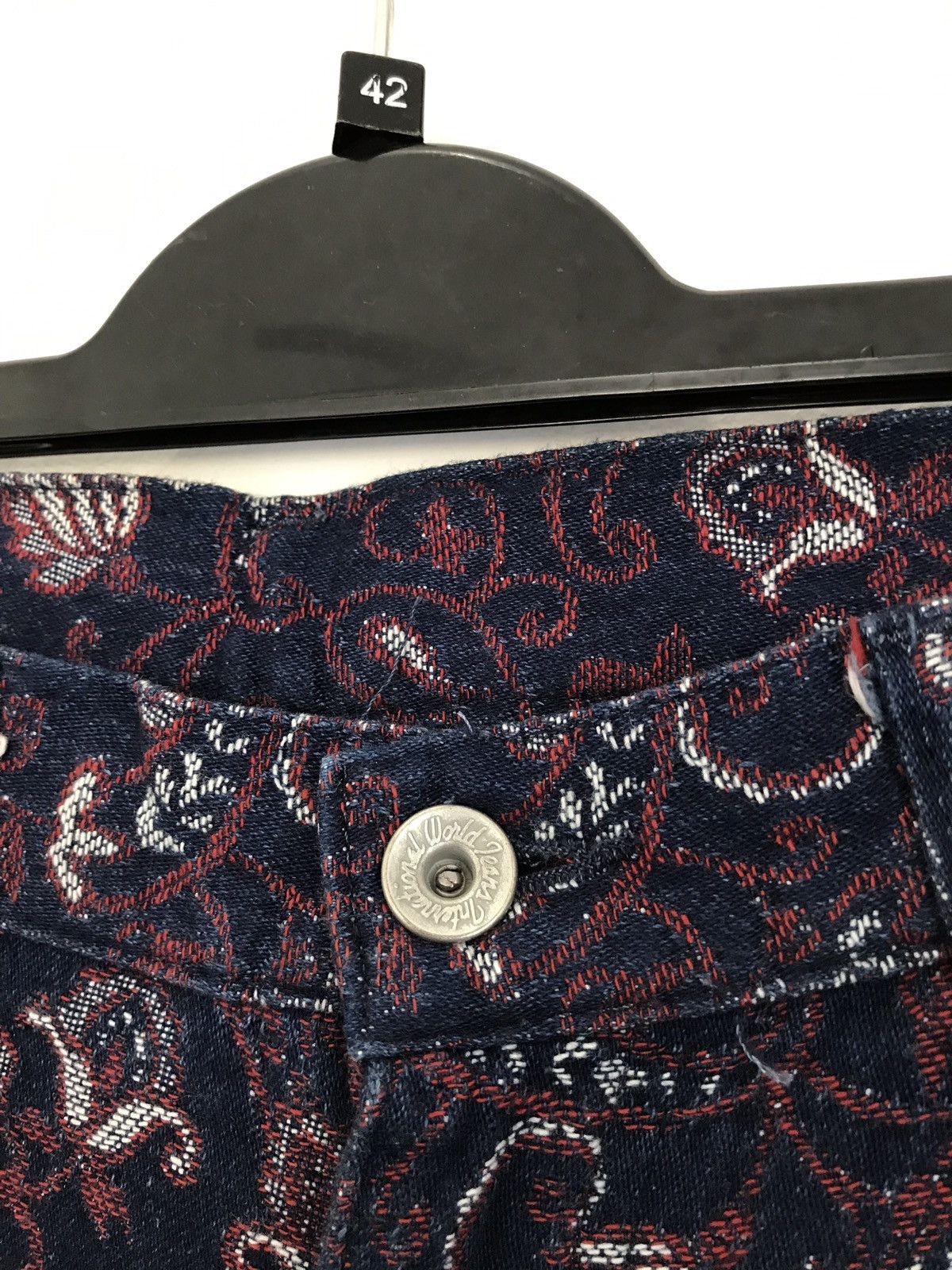 Japanese Brand Vintage Made In Japan Paisley Nice Design Trousers Pants Size US 27 - 8 Thumbnail