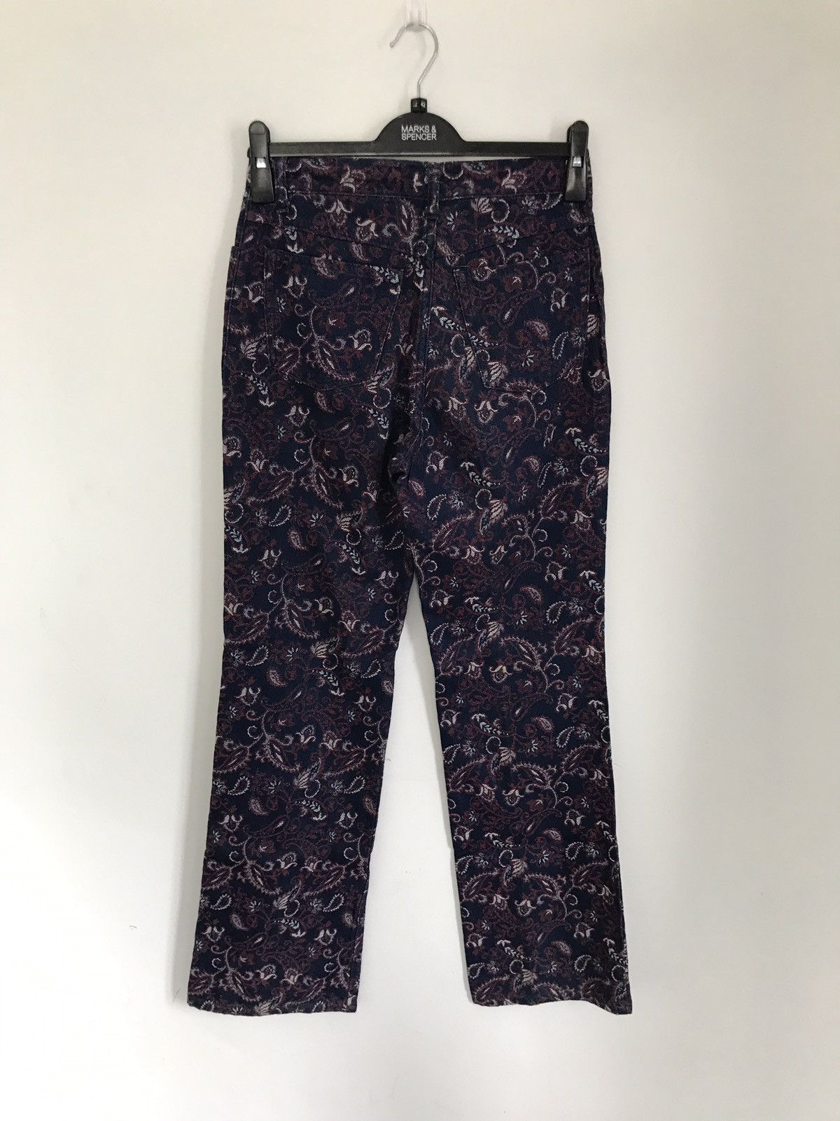 Japanese Brand Vintage Made In Japan Paisley Nice Design Trousers Pants Size US 27 - 3 Thumbnail