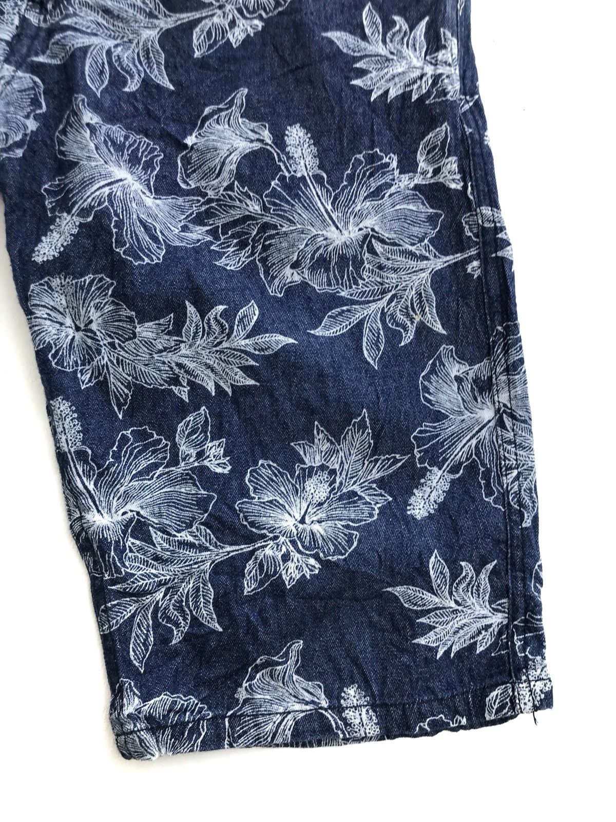 Indigo × Japanese Brand Japanese Brand Free Gate Cotton Denim Short Pants Size US 32 / EU 48 - 8 Thumbnail